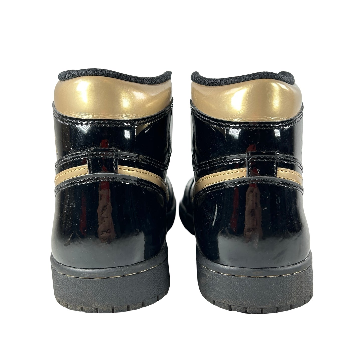 555088 032 Jordan 1 Black/Gold [USED] - 10 M (Used3)