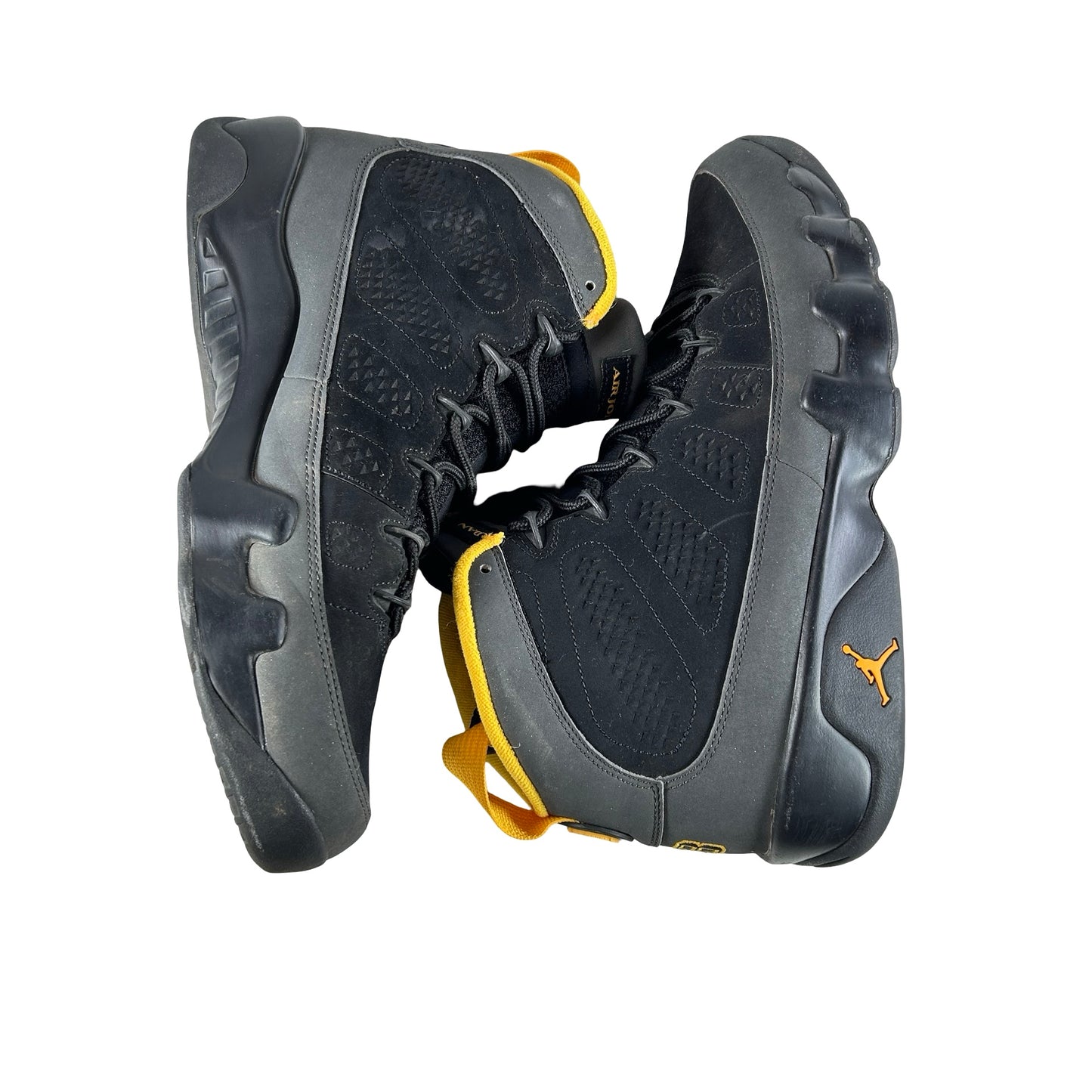 CT8019 070 Jordan 9 Retro Dark Charcoal Universidad Oro