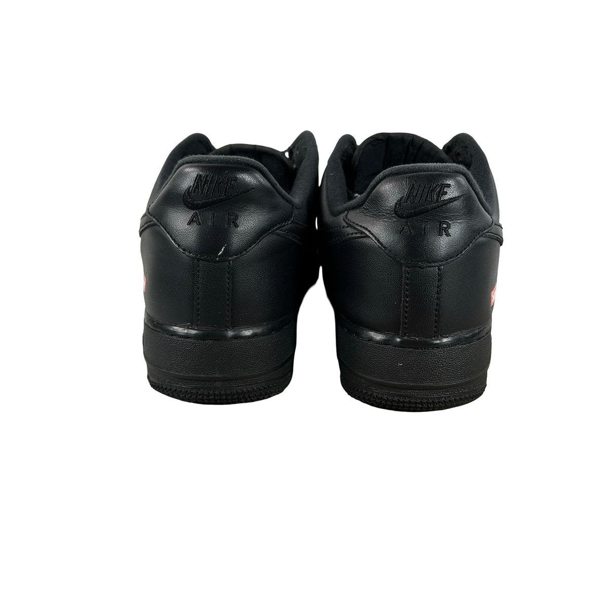 CU9225 001 Air Force 1 Low Supreme Black [USED] - 8.5 M (Used) (No Box) (Missing Insoles)