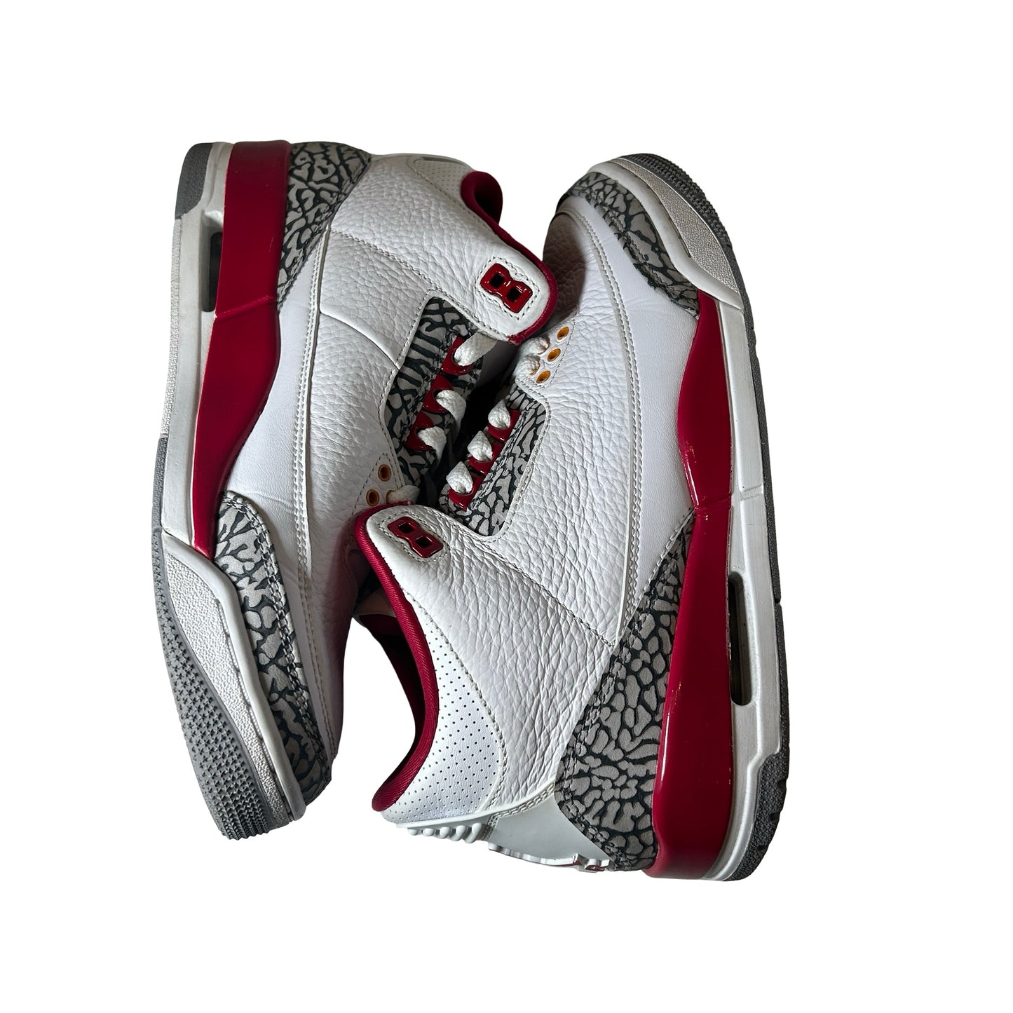 CT8532 126 Jordan 3 Retro Cardinal Red [USED] - 8.5 M (Used)