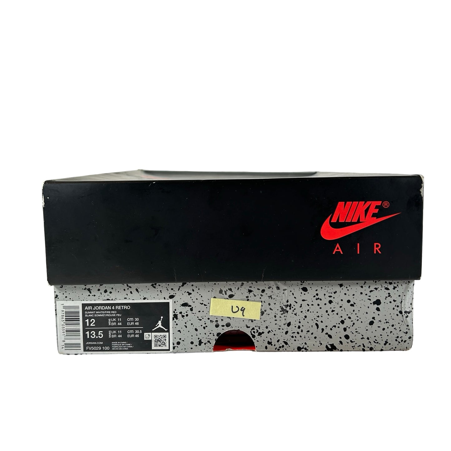 FV5029 100 Jordan 4 Retro White Cement (2025) [USED] - 12 M (Used9)