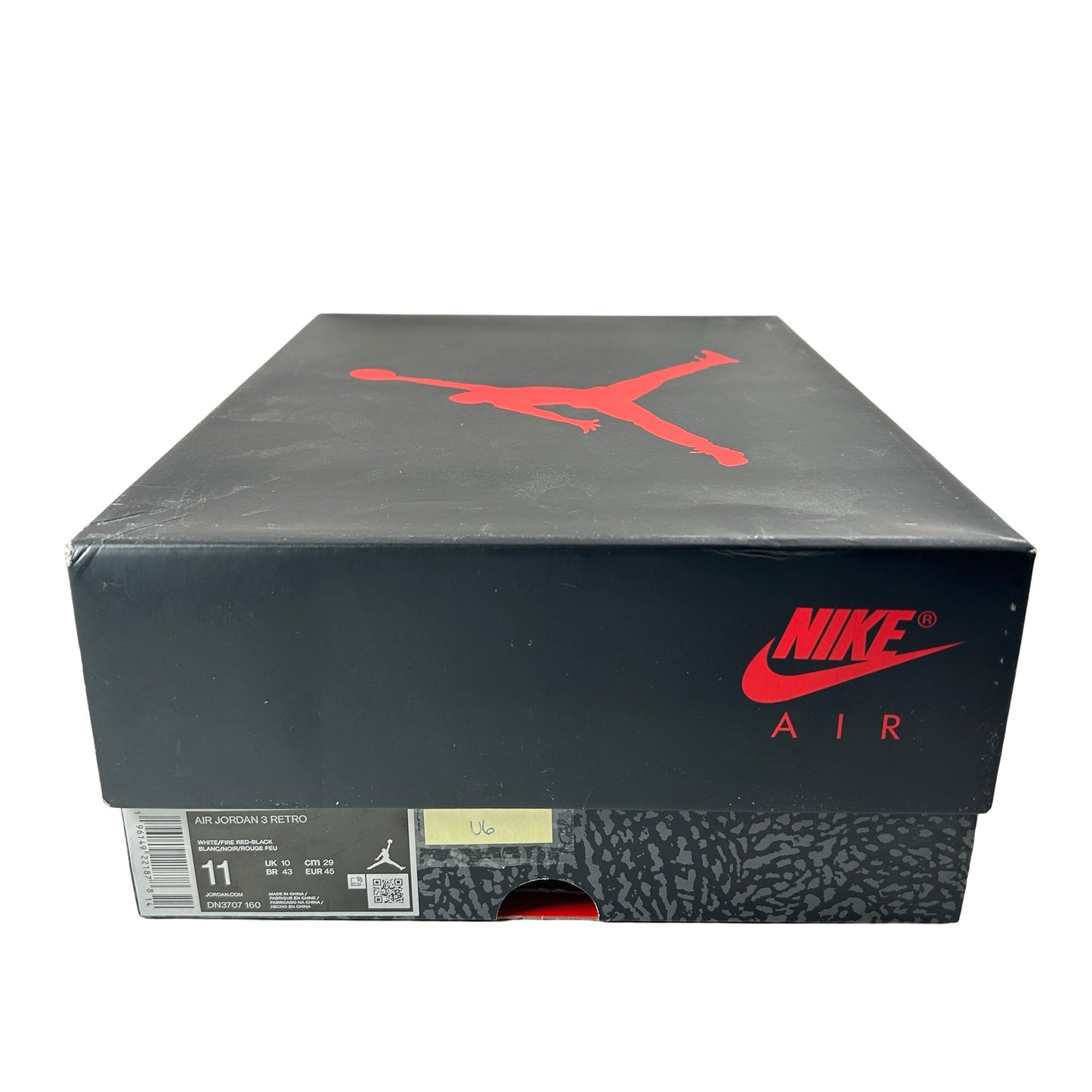 DN3707 160 Jordan 3 Retro Fire Red (2022) [USED] - 11 M (Used6)