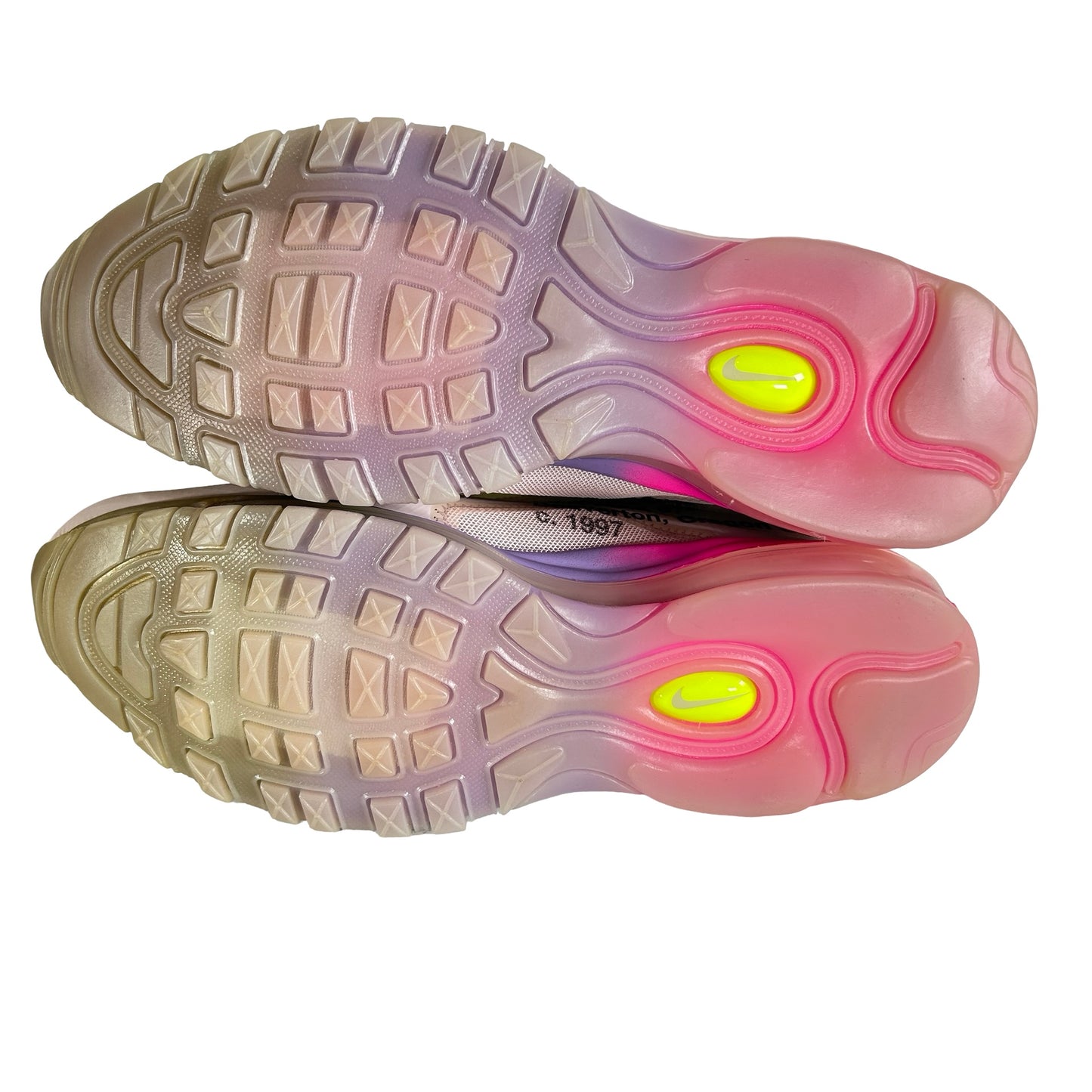 AJ4585 600 Nike Air Max 97 Off-White Elemental Rose Serena Queen [CONDITIONAL] - 9.5 M (Yellowing)