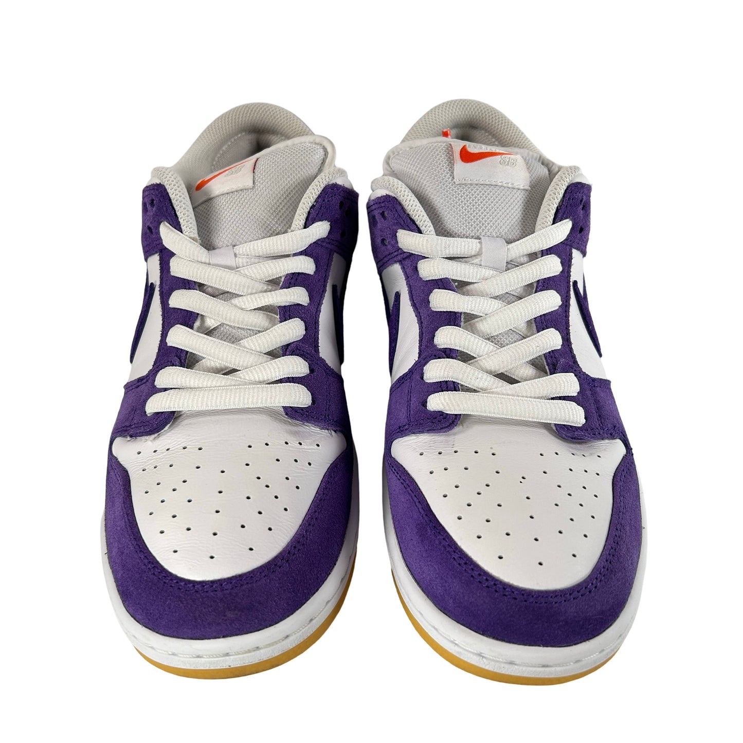 DV5464 500 Nike SB Dunk Low Pro ISO Orange Label Court Purple [USED] - 11 M (Used)