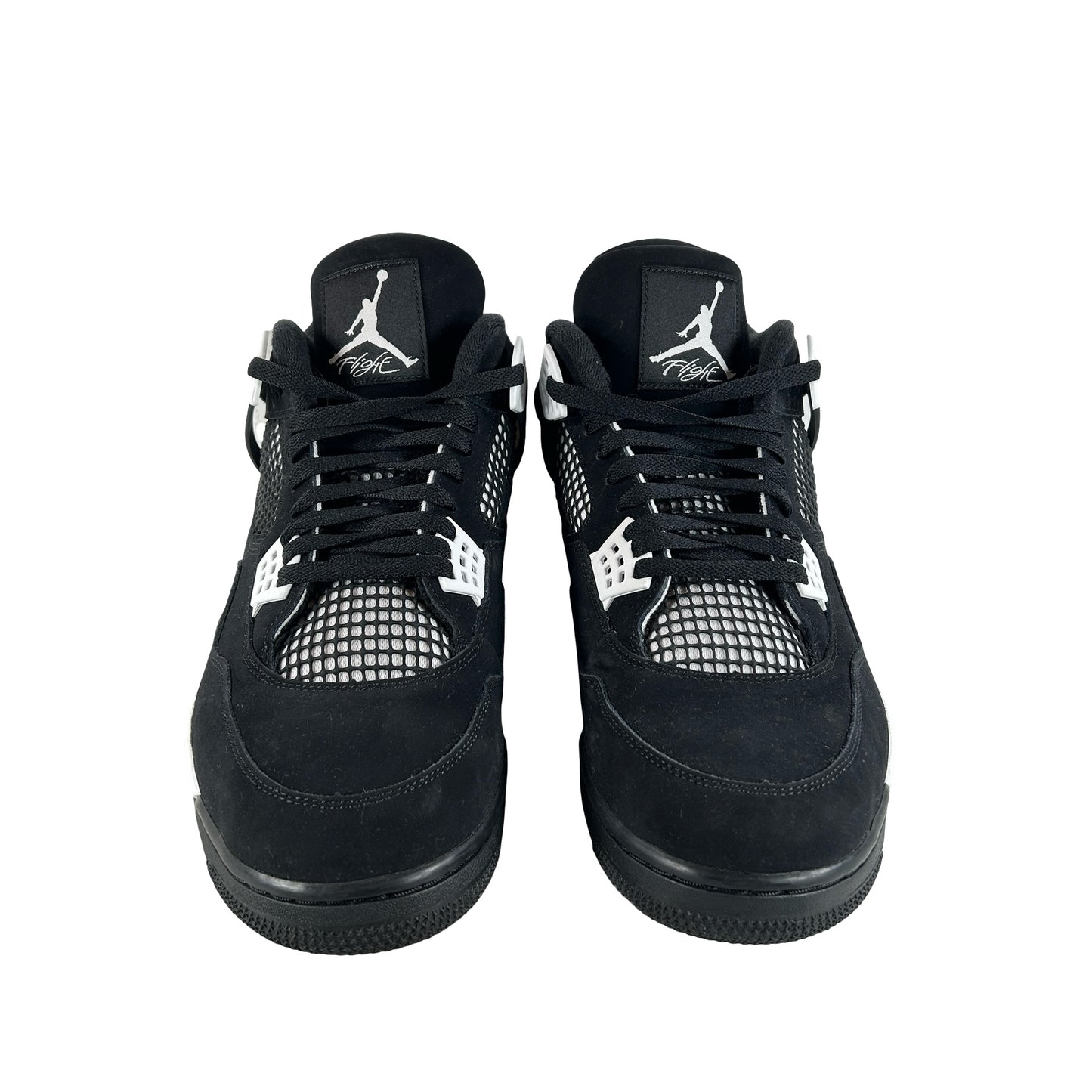 FQ8138 001  Jordan 4 Retro White Thunder [USED] - 15 M (Used) (No Box)