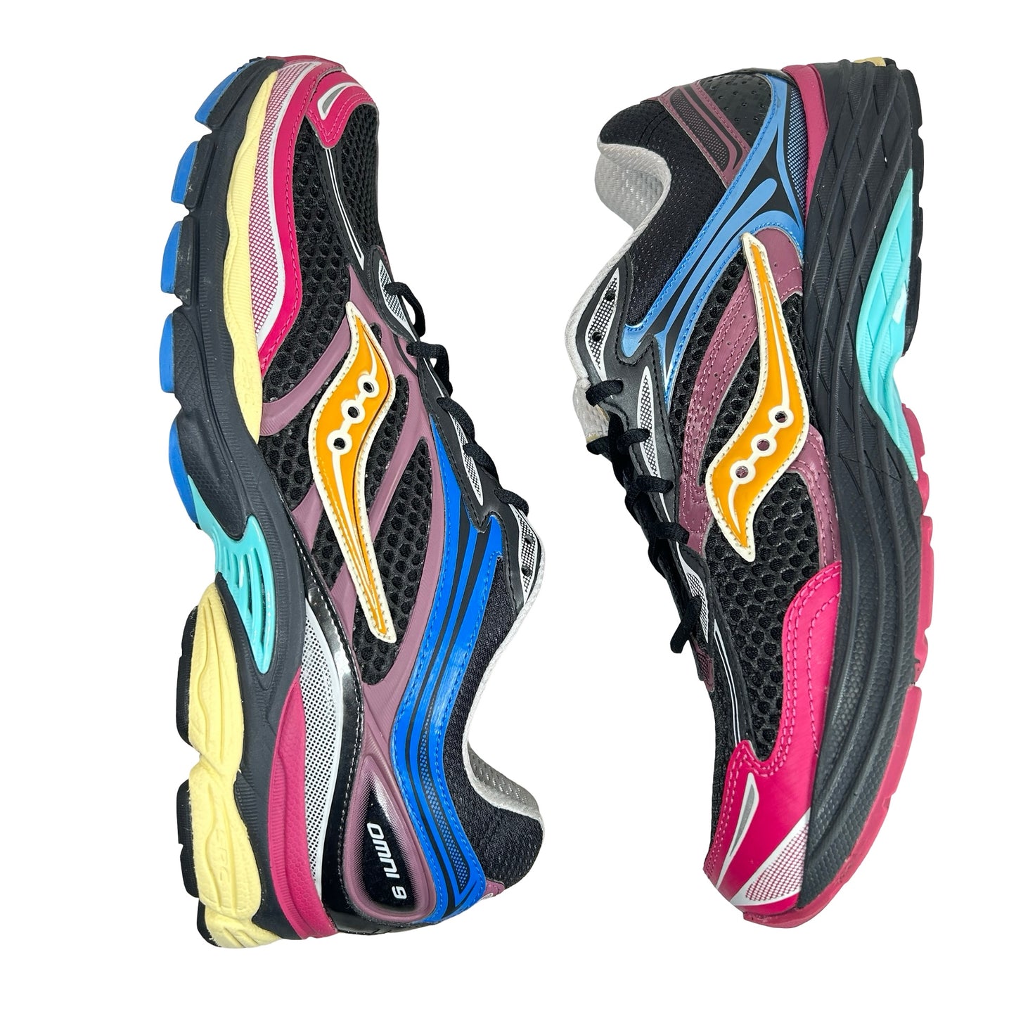 S70739 65 Saucony ProGrid Omni 9 Black Multi [USED] - 12 M (Used)