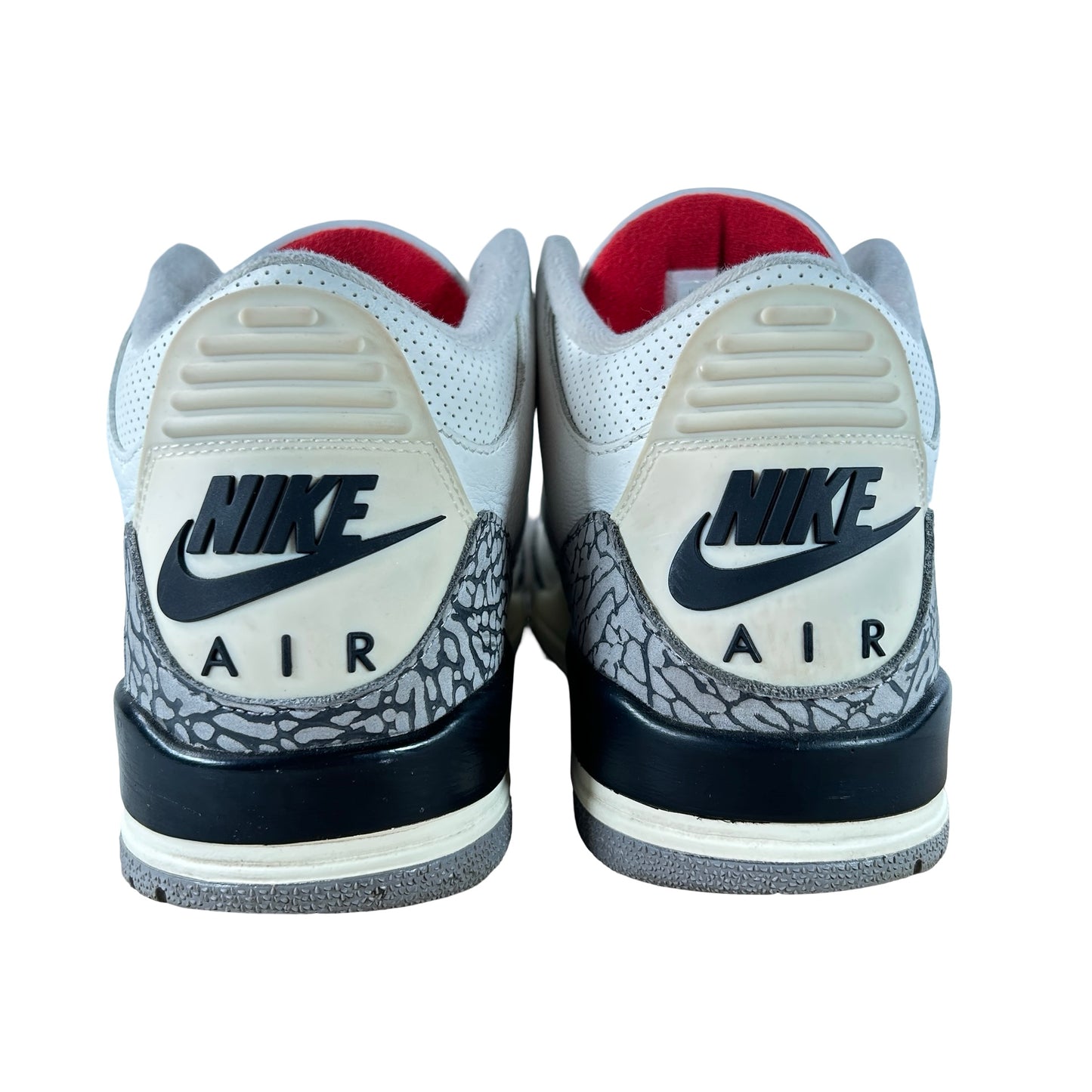 DN3707 100 Jordan 3 Retro White Cement Reimagined [USED] - 11 M (Used) (Replace Box)