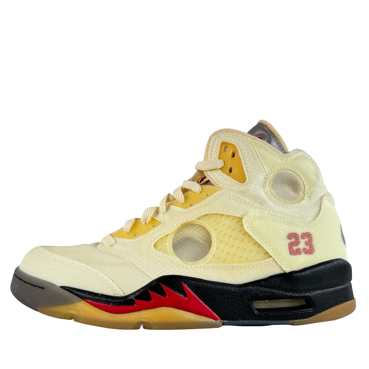 DH8565 100 Jordan 5 Off-White Sail [USED] - 9 M (VNDS) (No Box)
