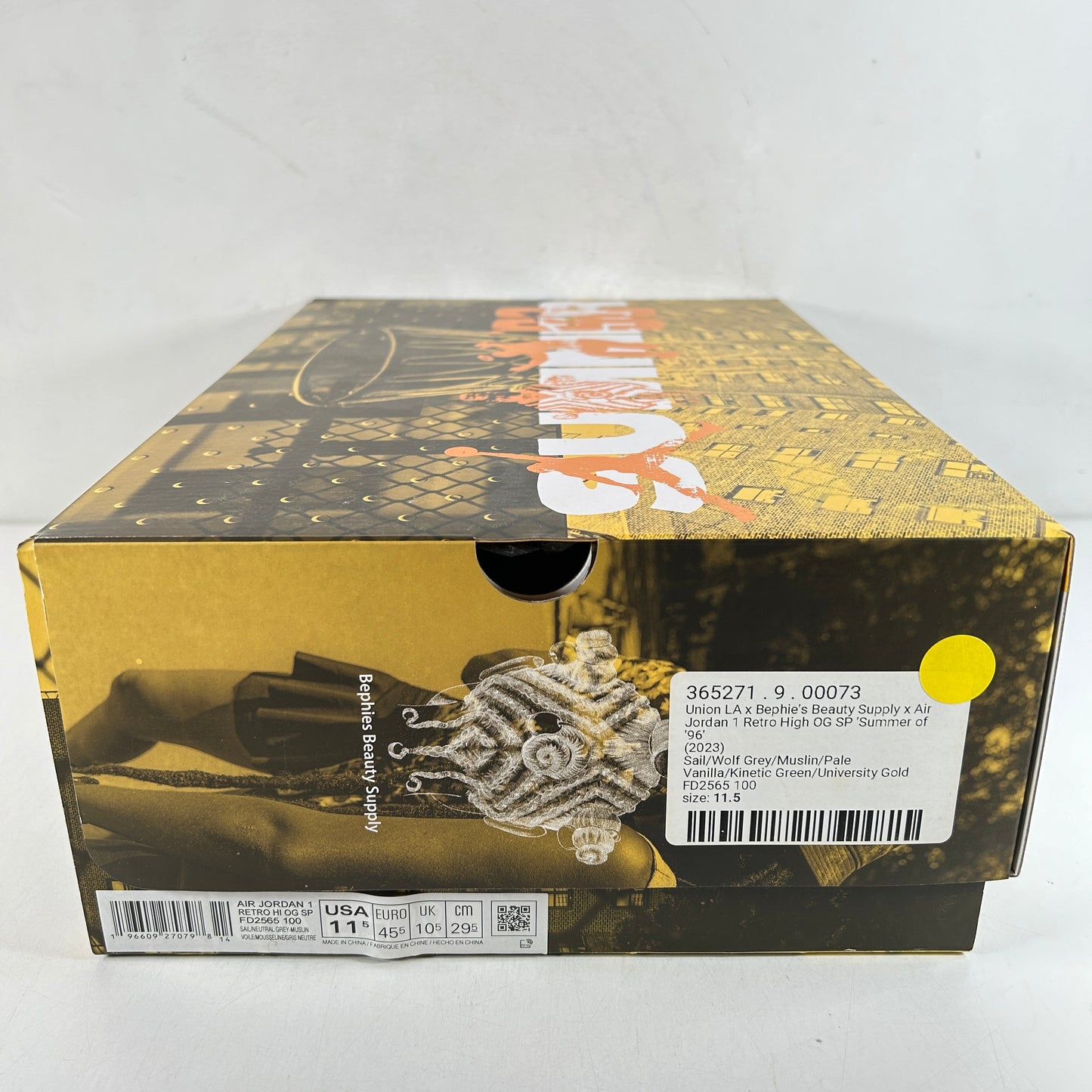 FD2565 100 Jordan 1 Retro High OG SP Union LA Bephies [USED] - 11.5 M (Used)