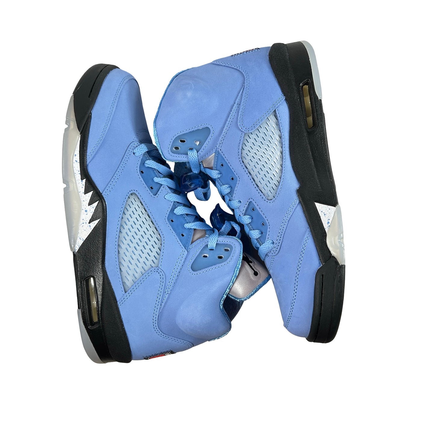 DV1310 401 Jordan 5 Retro UNC University Blue [CONDITIONAL] - 10 M (Yellowing)