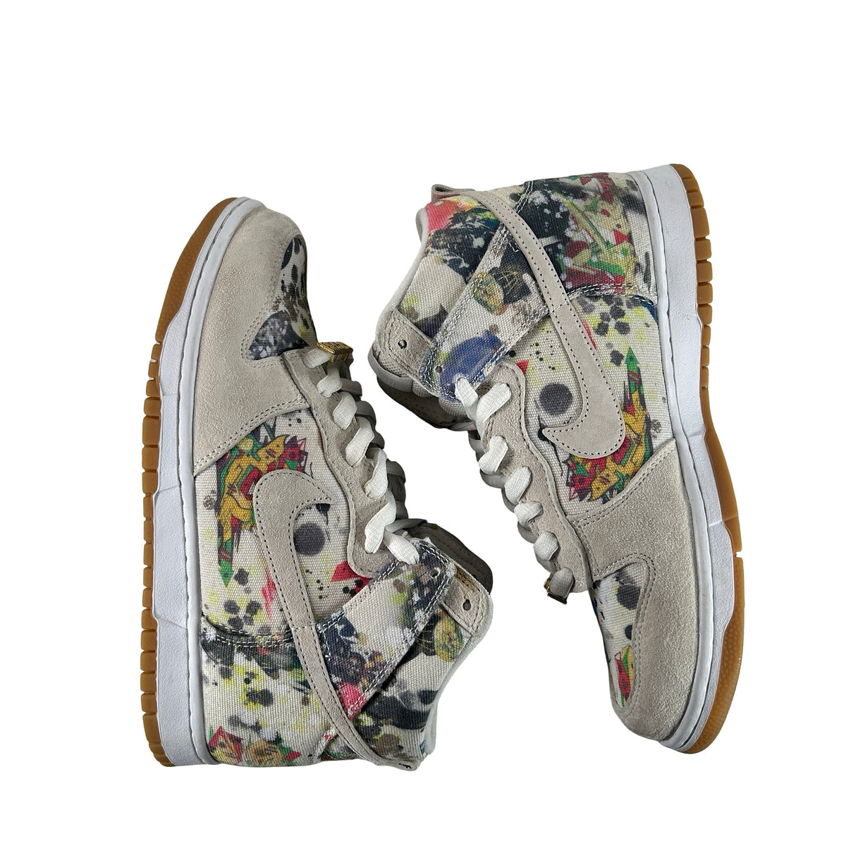 FD8779 100 Nike SB Dunk High Supreme Rammellzee [USED] - 8 M (Used2)