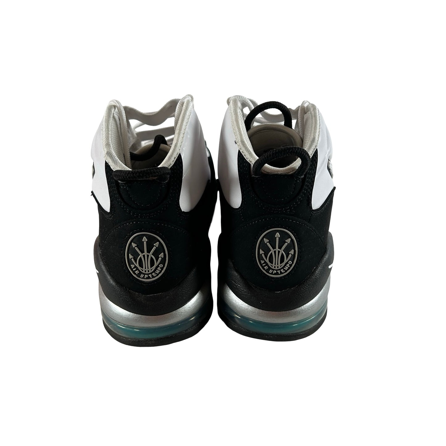 311090 100 Nike Air Max Uptempo 95 White Black Teal [USED] - 9.5 M (Used2)
