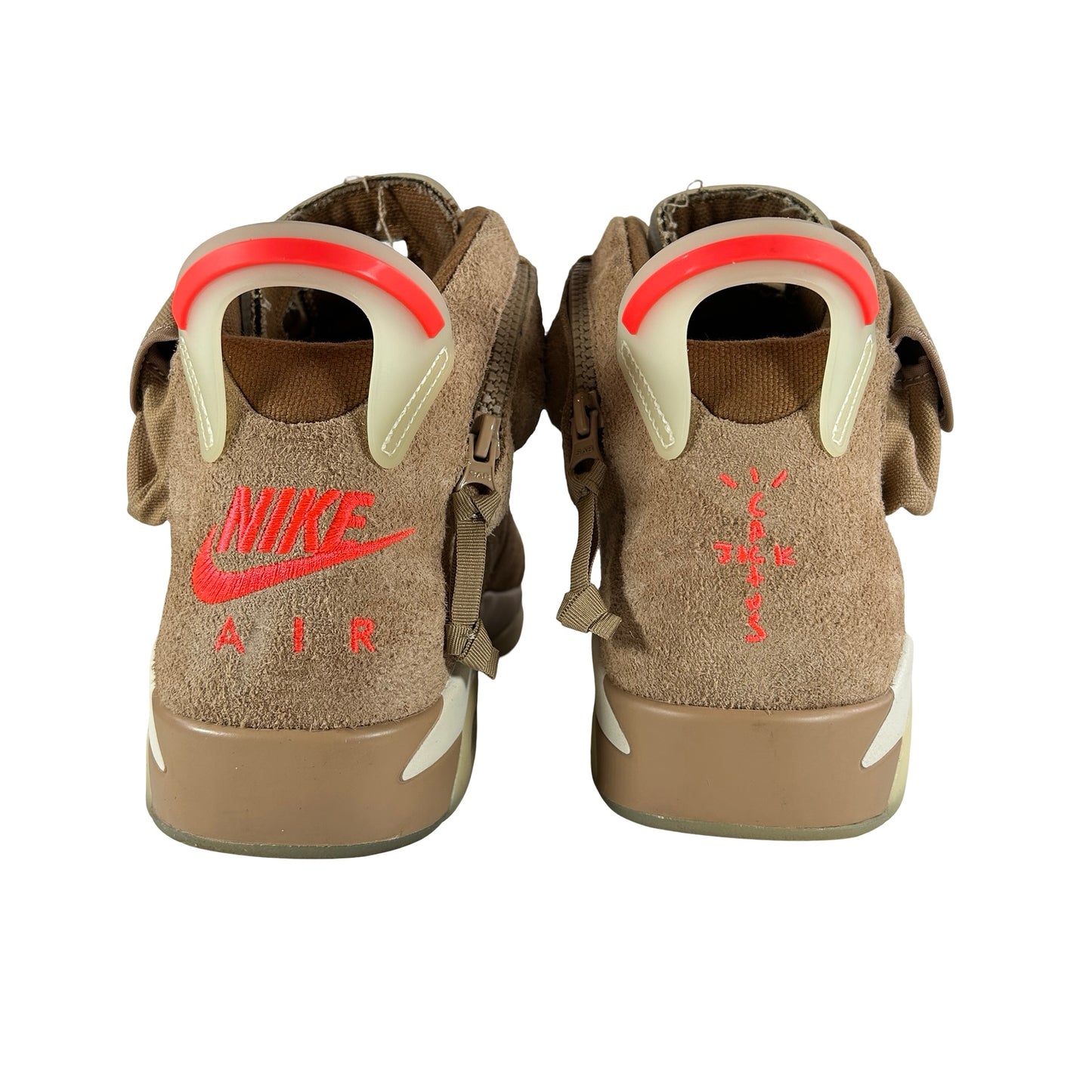DH0690 200 Jordan 6 Retro Travis Scott British Khaki [USED] - 13 M (Used8)
