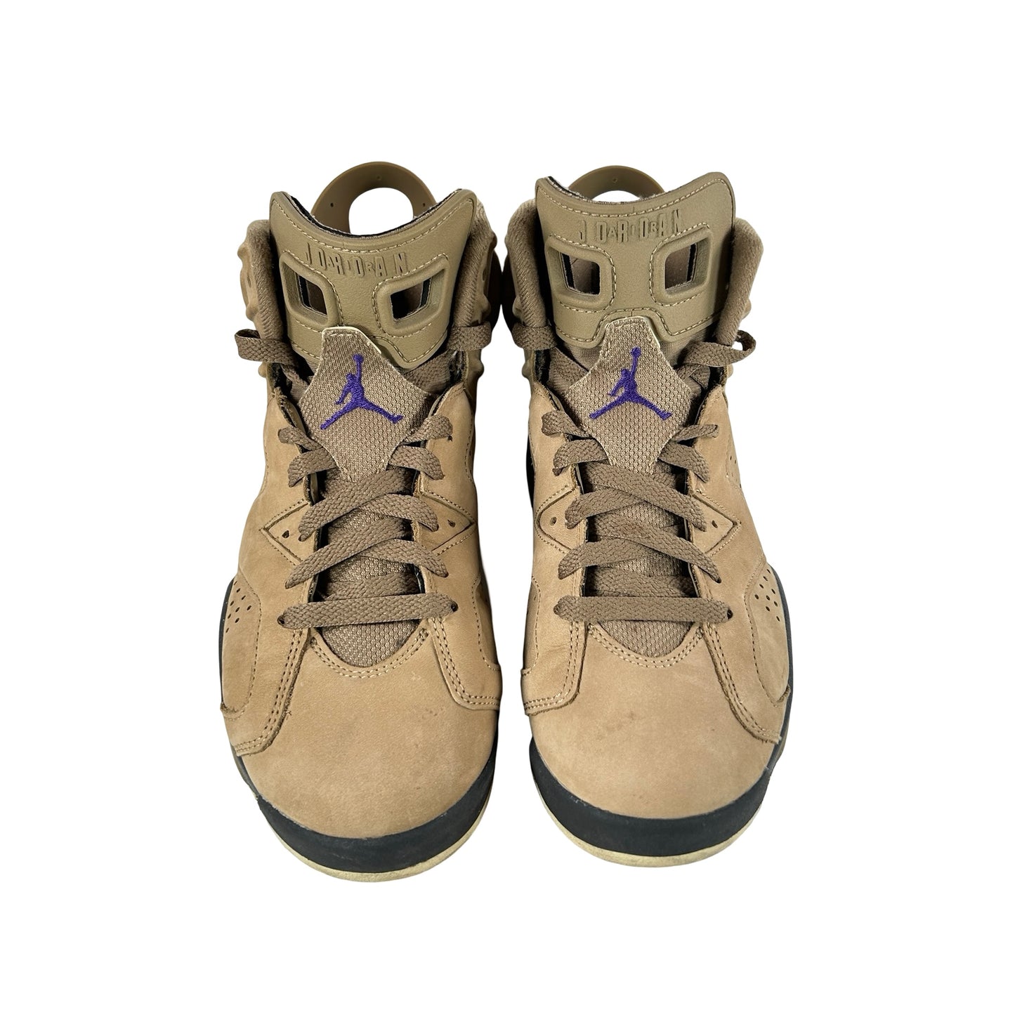 FD1643 300 Jordan 6 Retro Gore-Tex Brown Kelp (Women's) [USED] - 9.5 W (Used) (No Box) (No Box)