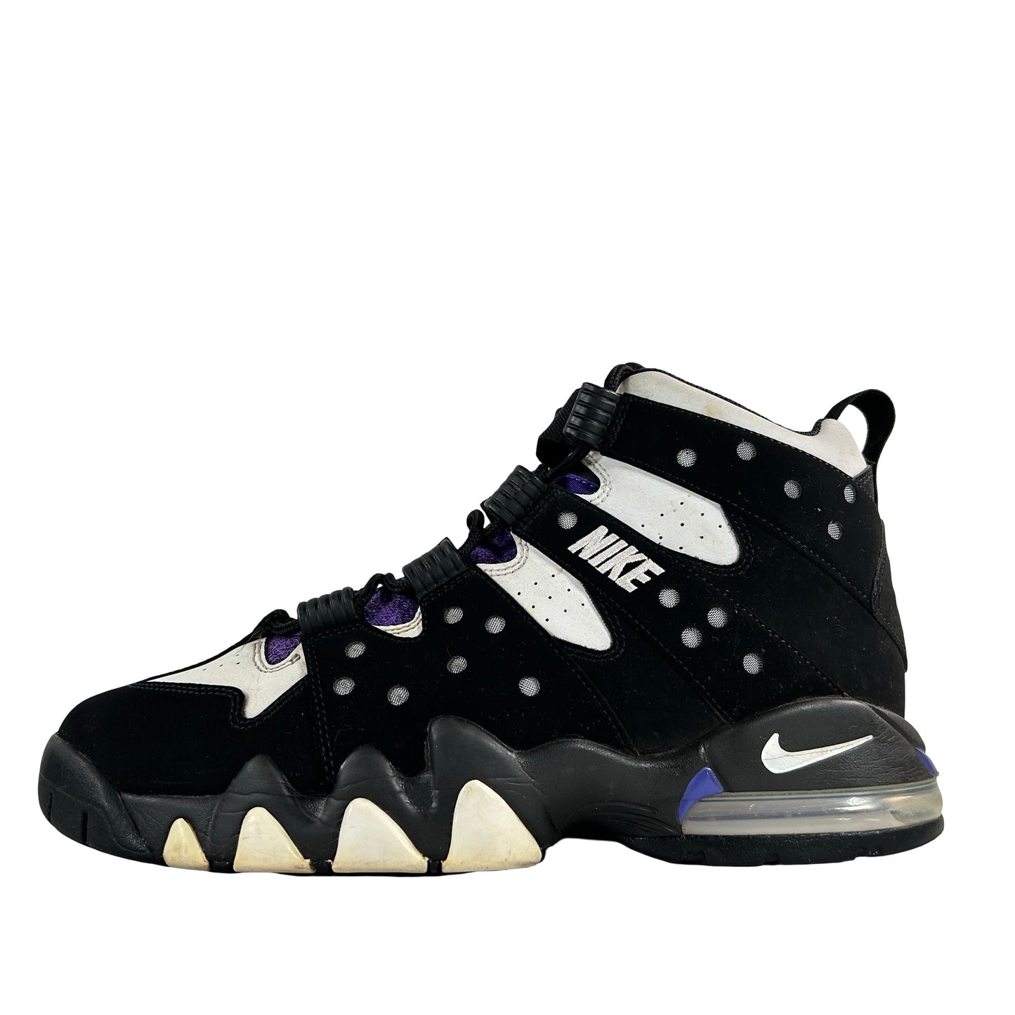 FQ8233 001 Nike Air Max 2 CB '94 OG Black White Purple [USED] - 9.5 M (Used) (Replace Box)