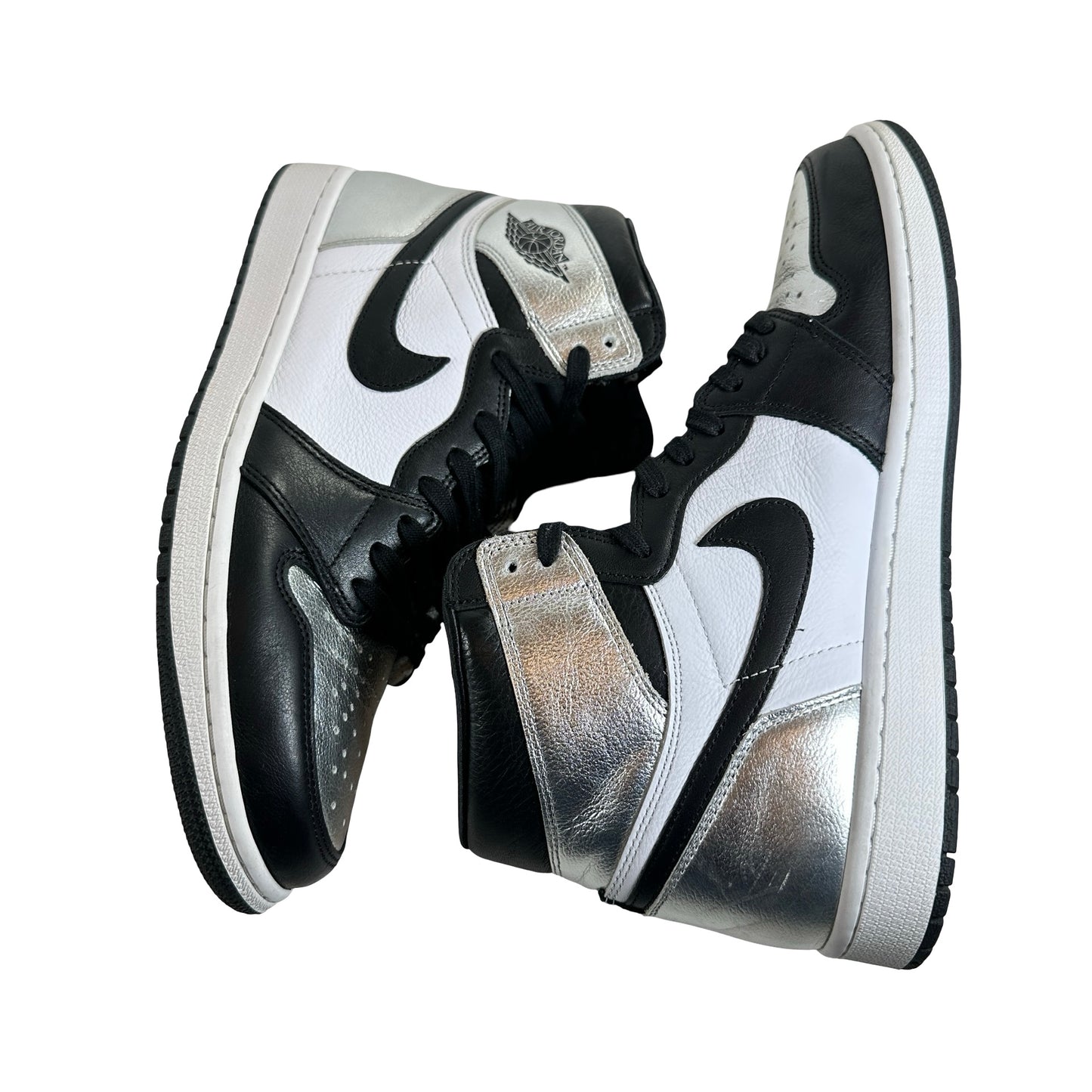 CD0461 001 Jordan 1 Retro High Silver Toe (Women's) [USED] - 11.5 W (Used5)