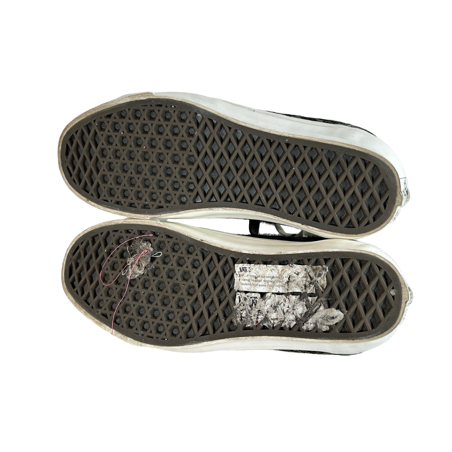 VN000EHDOLV Vans Premium Old Skool 36 Pony Cheetah Olive [USED] - 4.5 M (Used) (No Box)