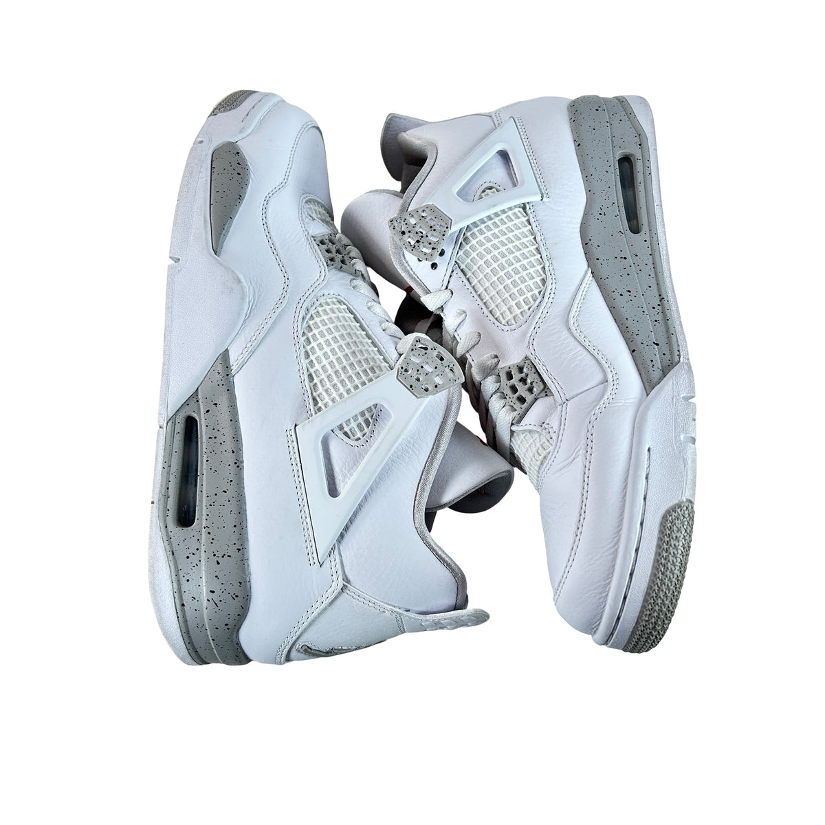 CT8527 100 Jordan 4 Retro White Oreo [USED] - 11 M (Used4)