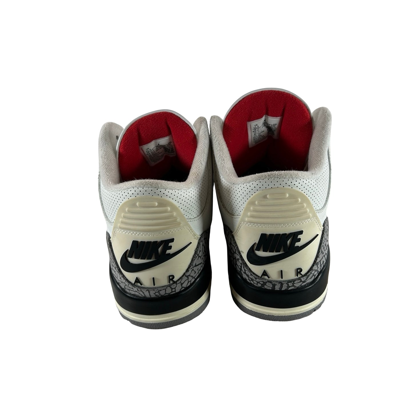 DN3707 100 Jordan 3 Retro White Cement Reimagined [USED] - 11.5 M (Used20)