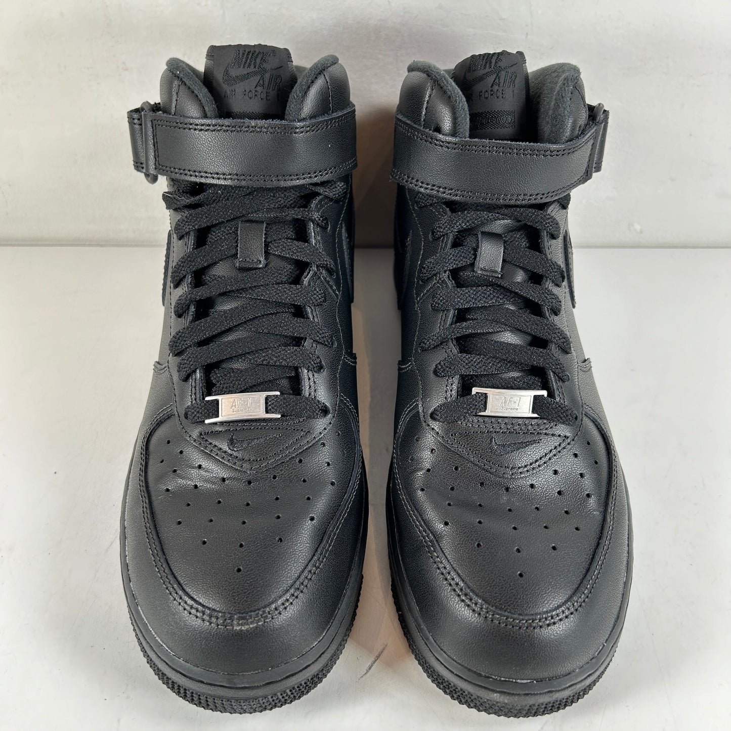 FZ8784 001 Nike Air Force 1 Mid Supreme Black [USED] - 9.5 M (VNDS)