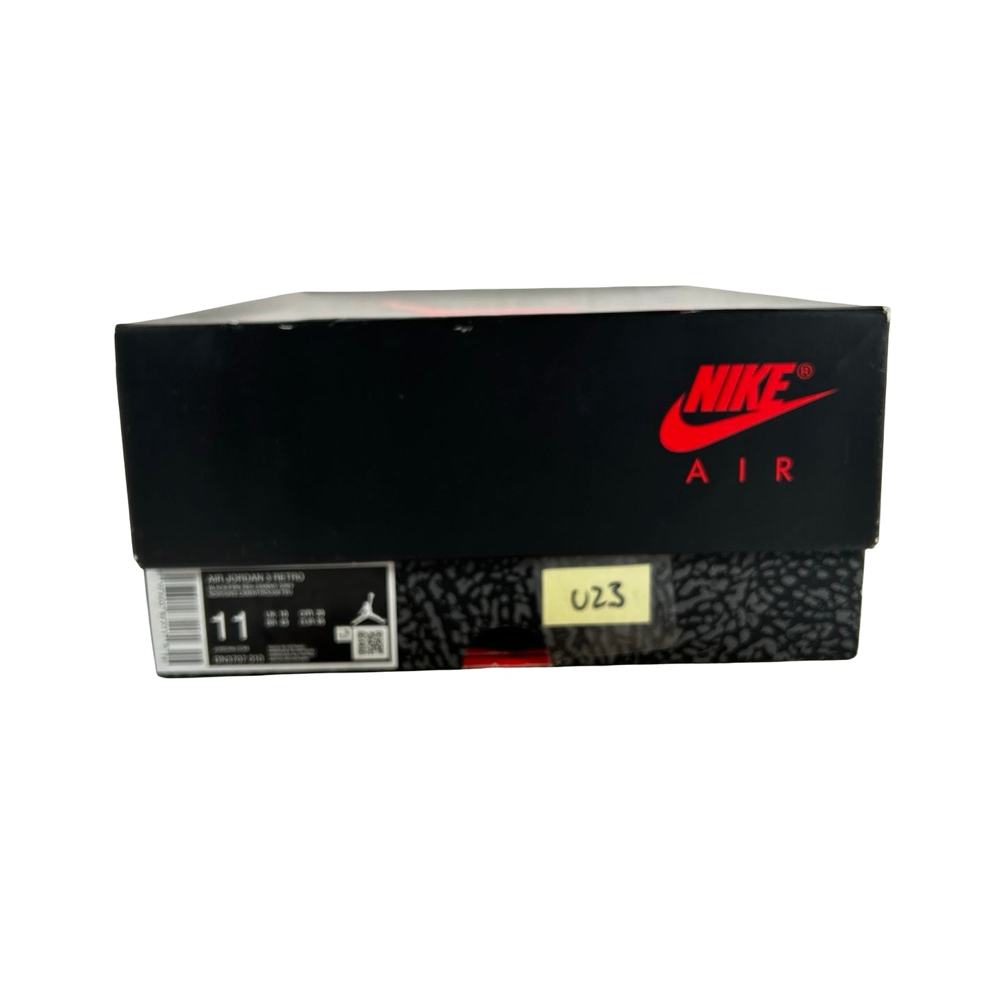 DN3707 010 Jordan 3 Retro OG Black Cement (2024) [USED] - 11 M (Used23)