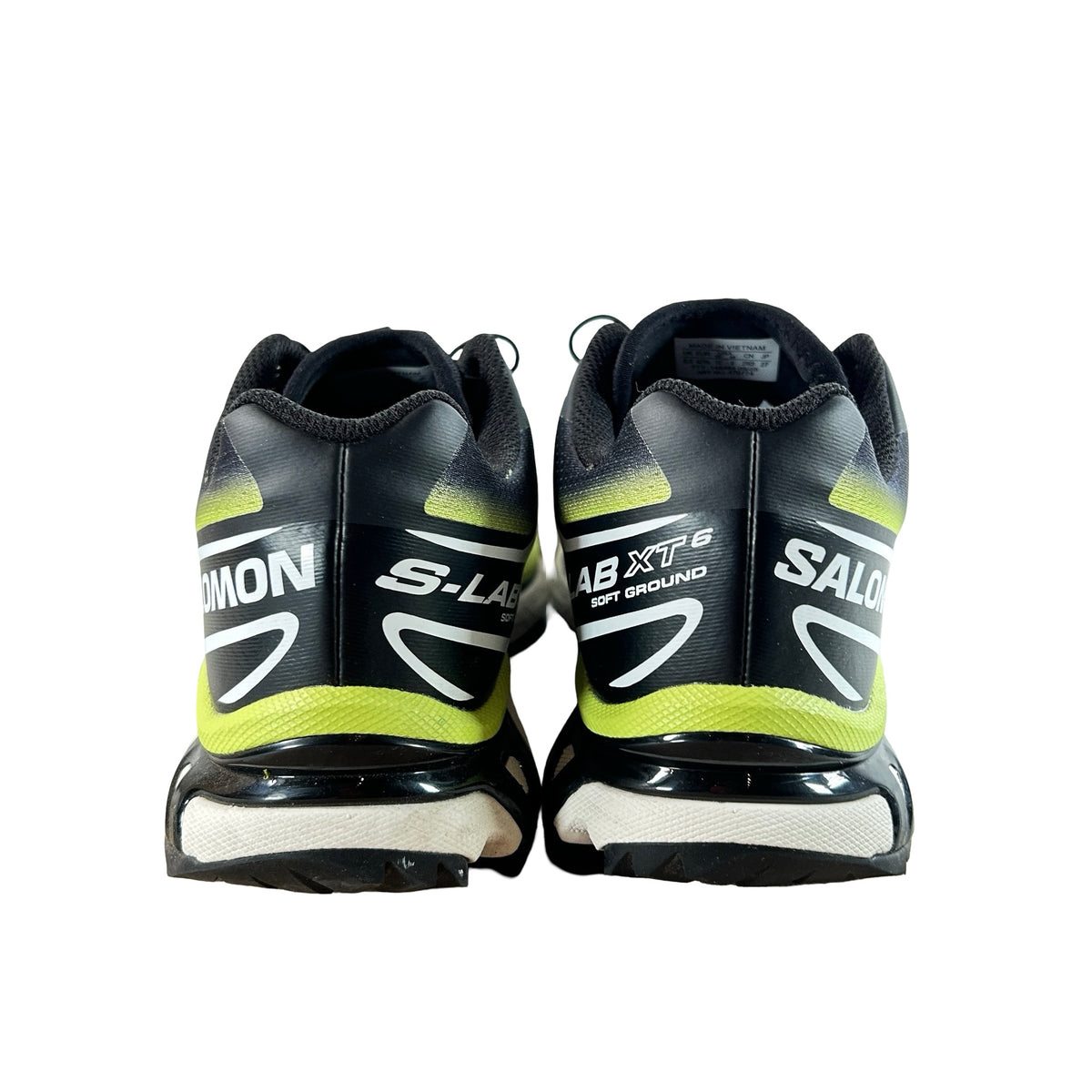 L47977400 Salomon XT-6 Skyline Black Sharp Green [USED] - 9.5 M (Used) (Replace Box)