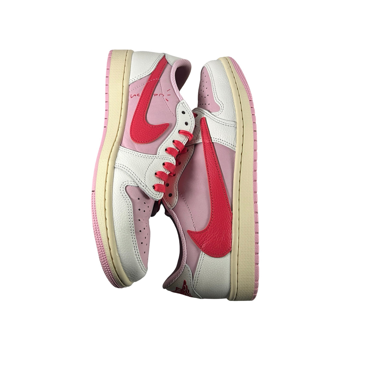 IQ7604 101 Jordan 1 Retro Low OG SP Travis Scott Sail Tropical Pink [USED] - 8.5 M (Used2)