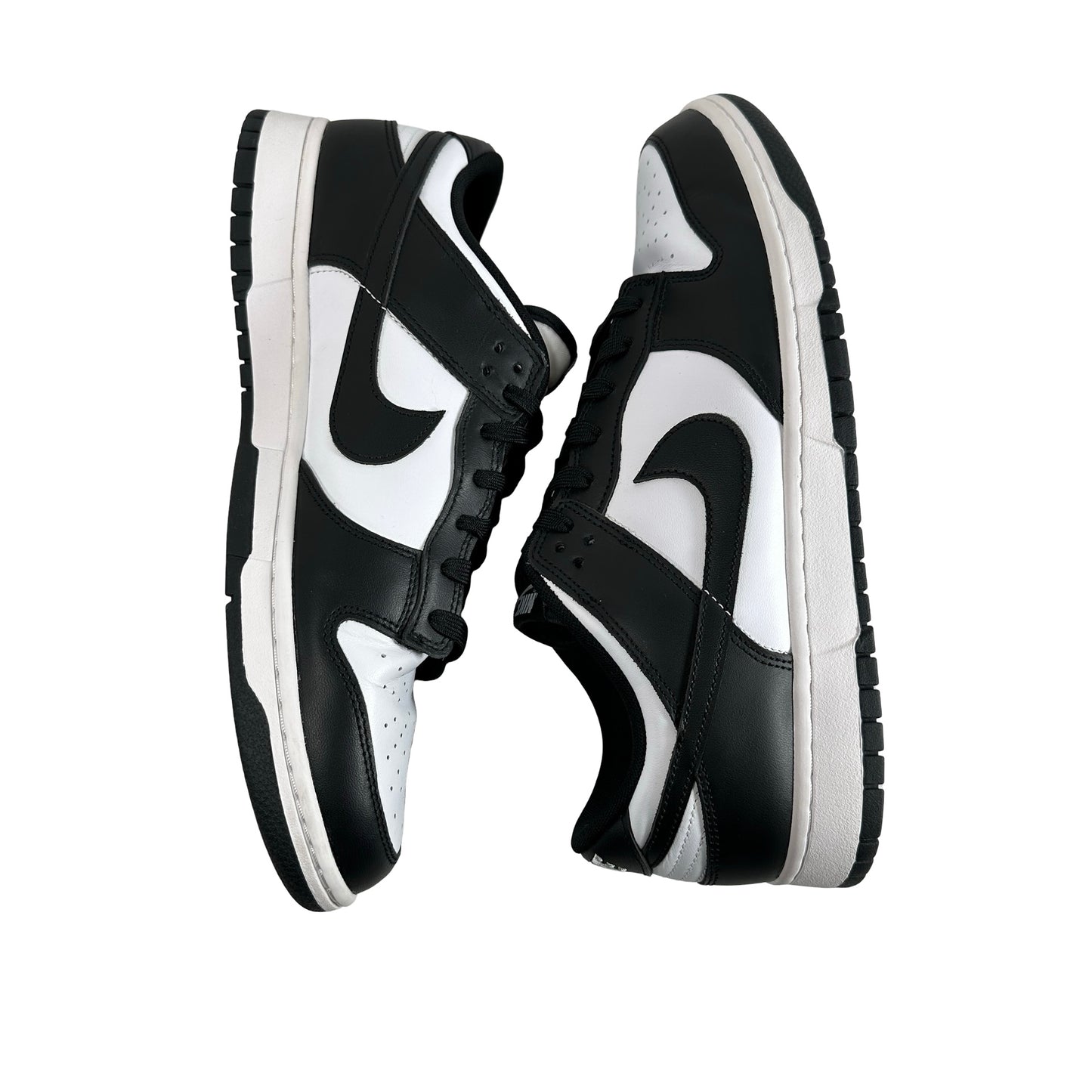 DD1391 100 Dunk Low White Black [USED] - 12 M (Used)