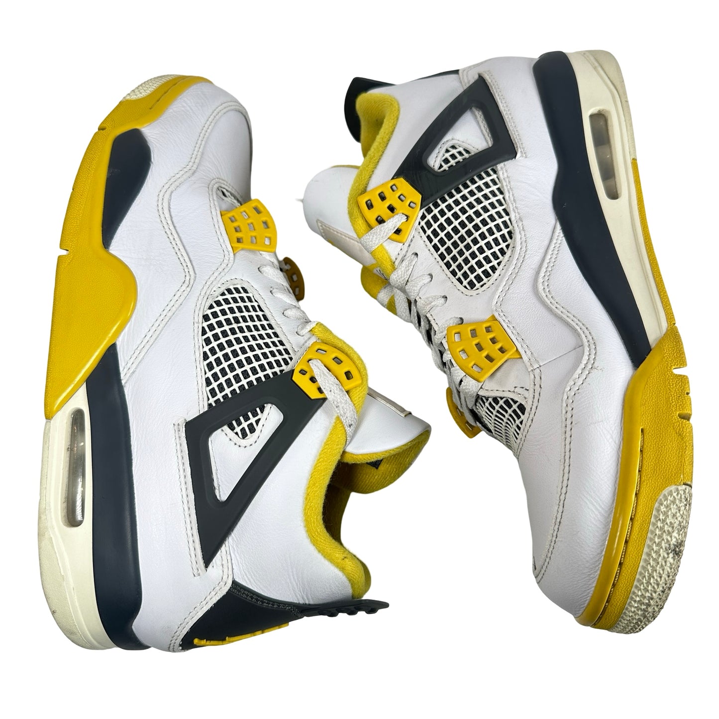 AQ9129 101 Jordan 4 Retro Vivid Sulfur (Women's) [USED] - 11.5 W (Used3)