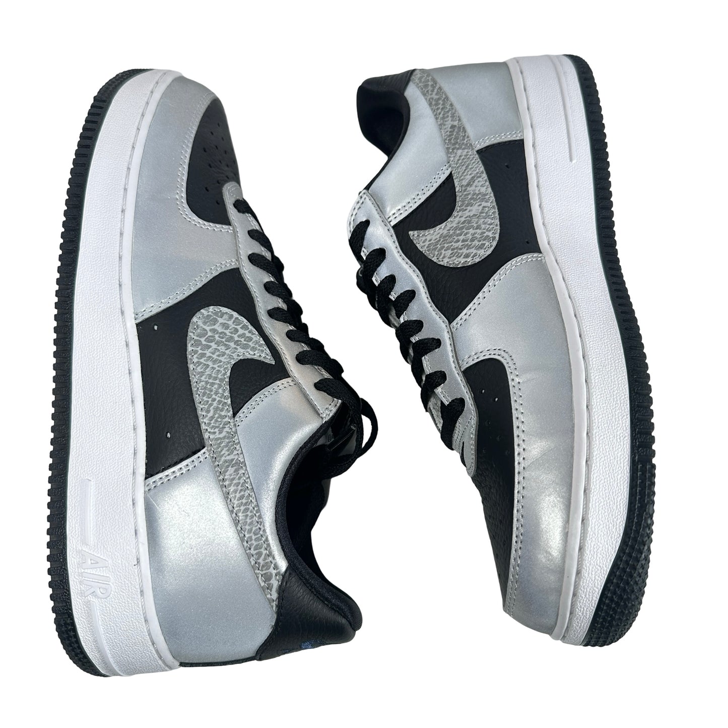 DJ6033 001 Nike Air Force 1 Low Silver Snake (2021) [USED] - 9.5 M (Used)