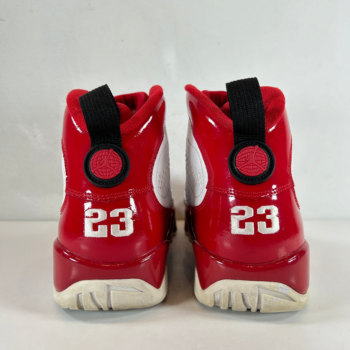 302370 160 Jordan 9 Retro White Gym Red [USED] - 10 M (Used) (No Box)