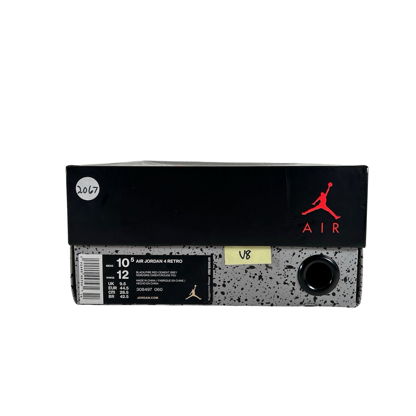 308497 060 Jordan 4 Bred (2019) [USED] - 10.5 M (Used8)