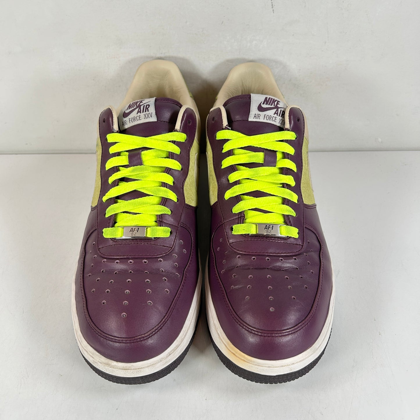 316982 521 Nike Air Force 1 Low Premium Bobbito Aubergine [USED] - 11 M (Used) (No Box)