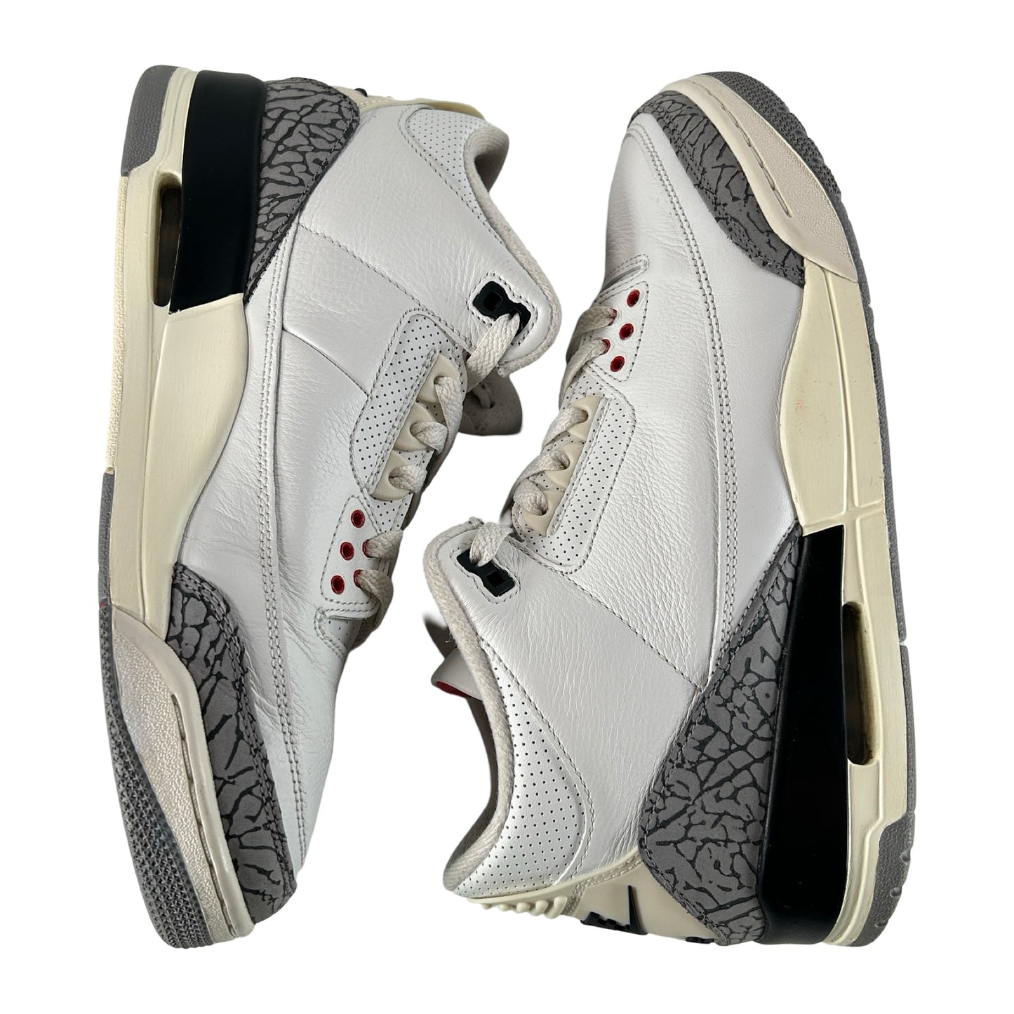 DN3707 100 Jordan 3 Retro White Cement Reimagined [USED] - 10 M (Used12)