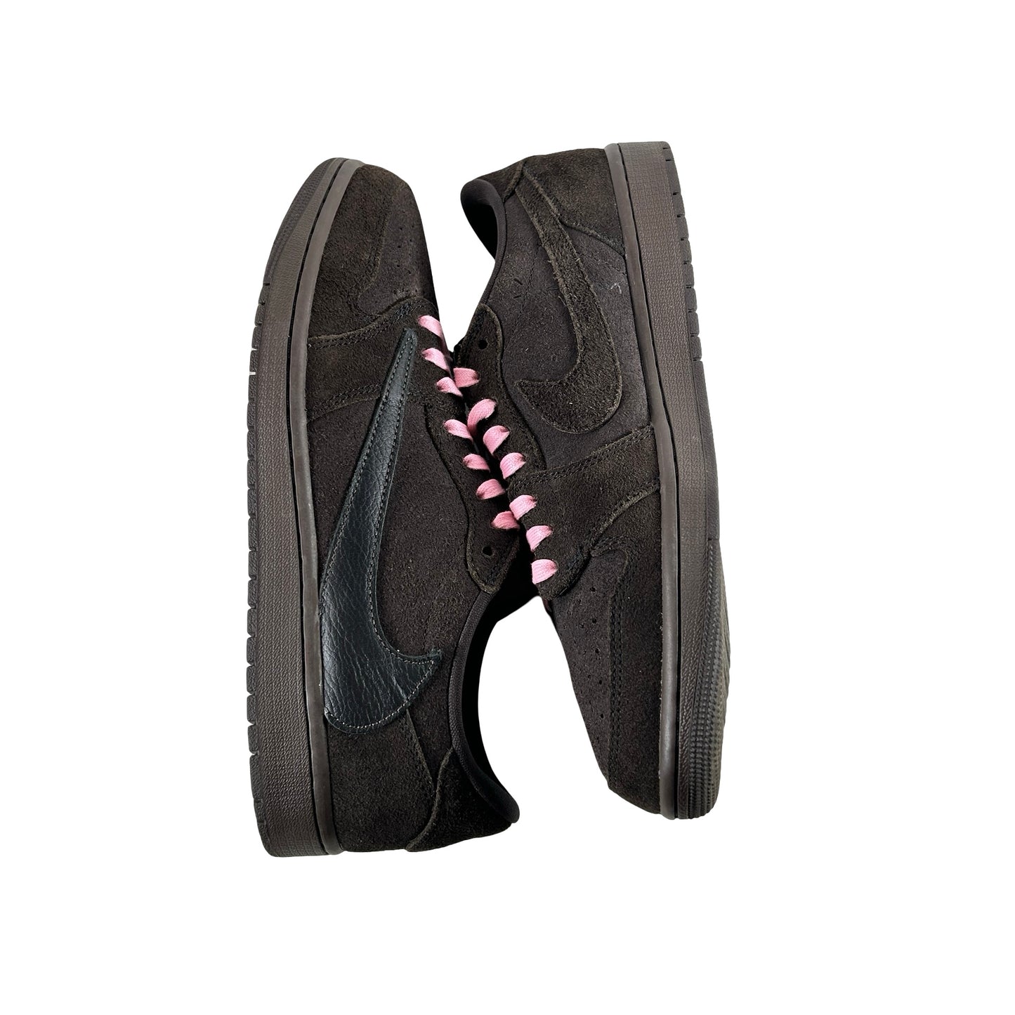 DM7866 202 Jordan 1 Retro Low OG SP Travis Scott Velvet Brown [USED] - 10.5 (Used)