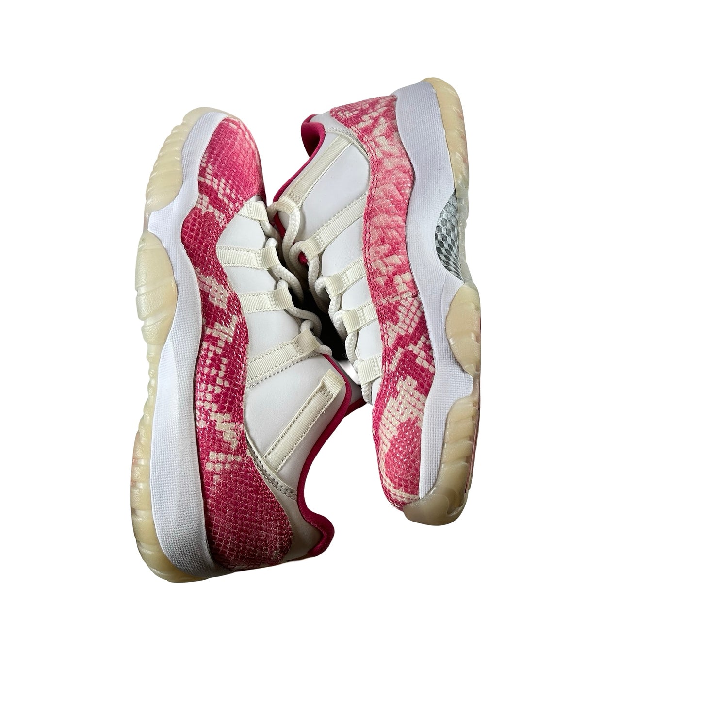 AH7860 106 Jordan 11 Retro Low Pink Snakeskin (2019) (Women's) [USED] - 8.5 W (Used2)