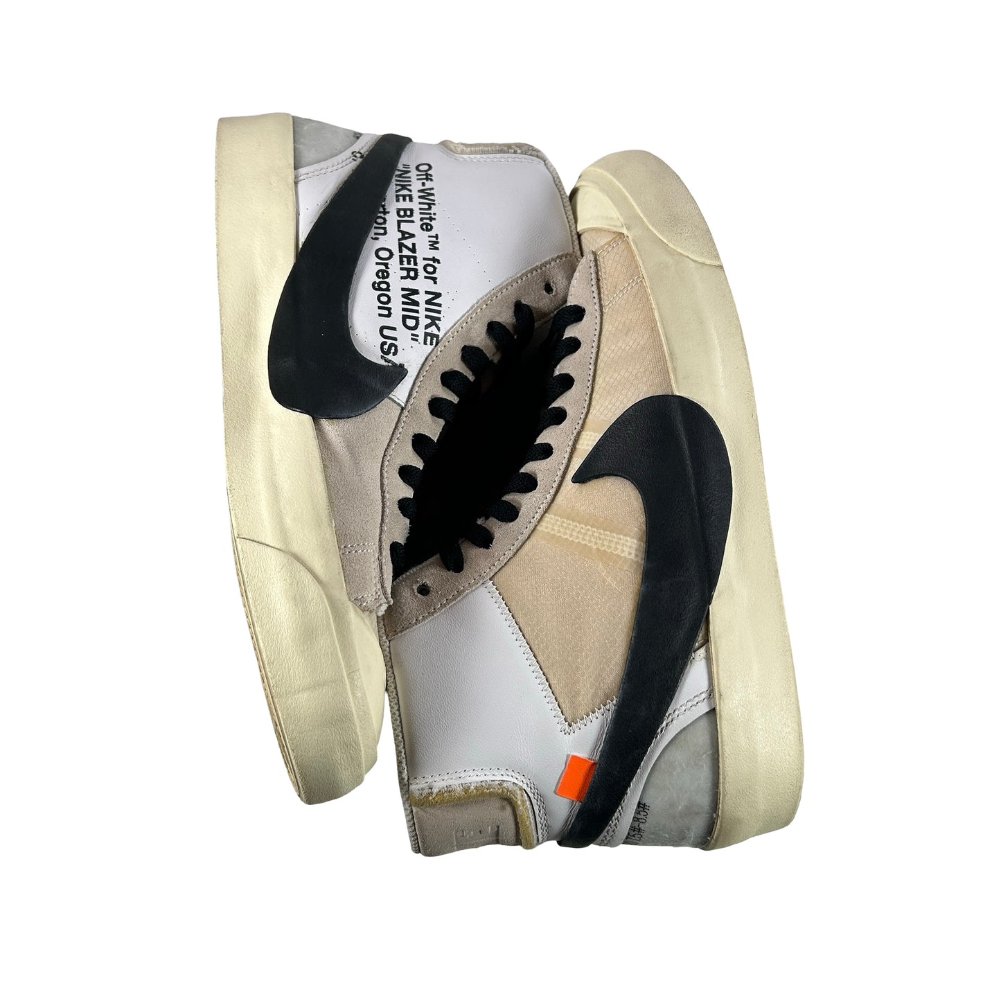 AA3832 100 Nike Blazer Mid Off-White [USED] - 8.5 M (Used2)