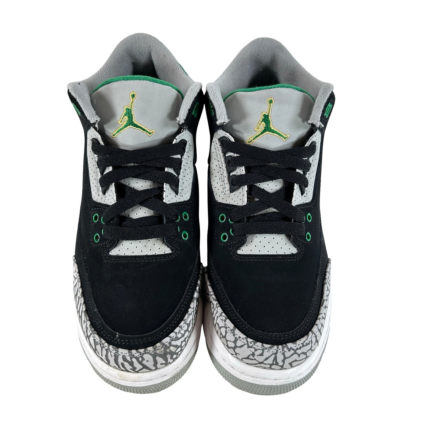 398614 030 Jordan 3 Retro Pine Green (GS) [USED] - 7 Y (Used)