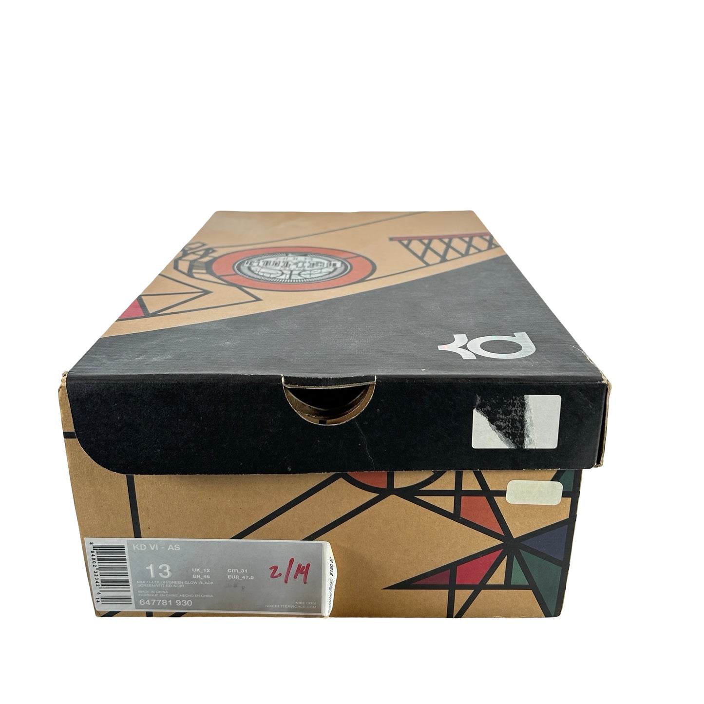 647781 930 Nike KD 6 NOLA Gumbo League Illusion [USED] - 13 M (Used)