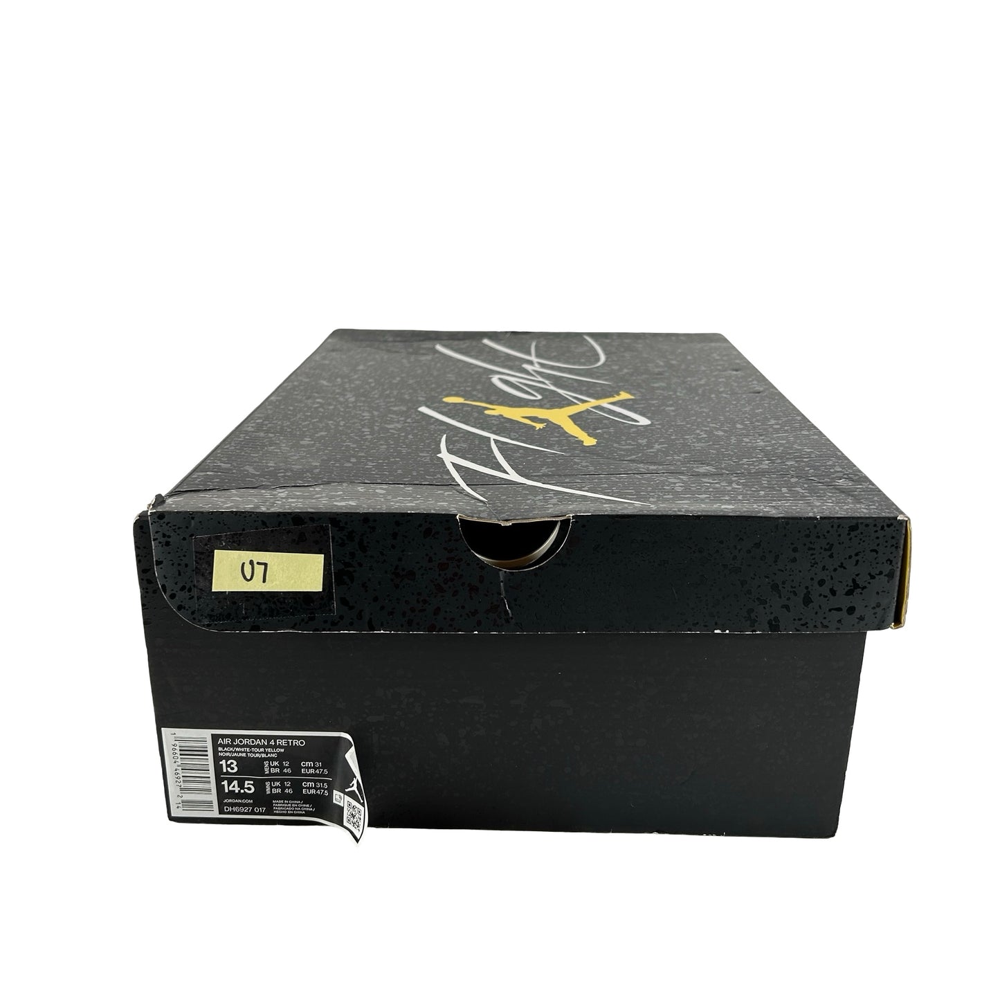 DH6927 017 Jordan 4 Retro Thunder [USED] - 13 M (Used7)