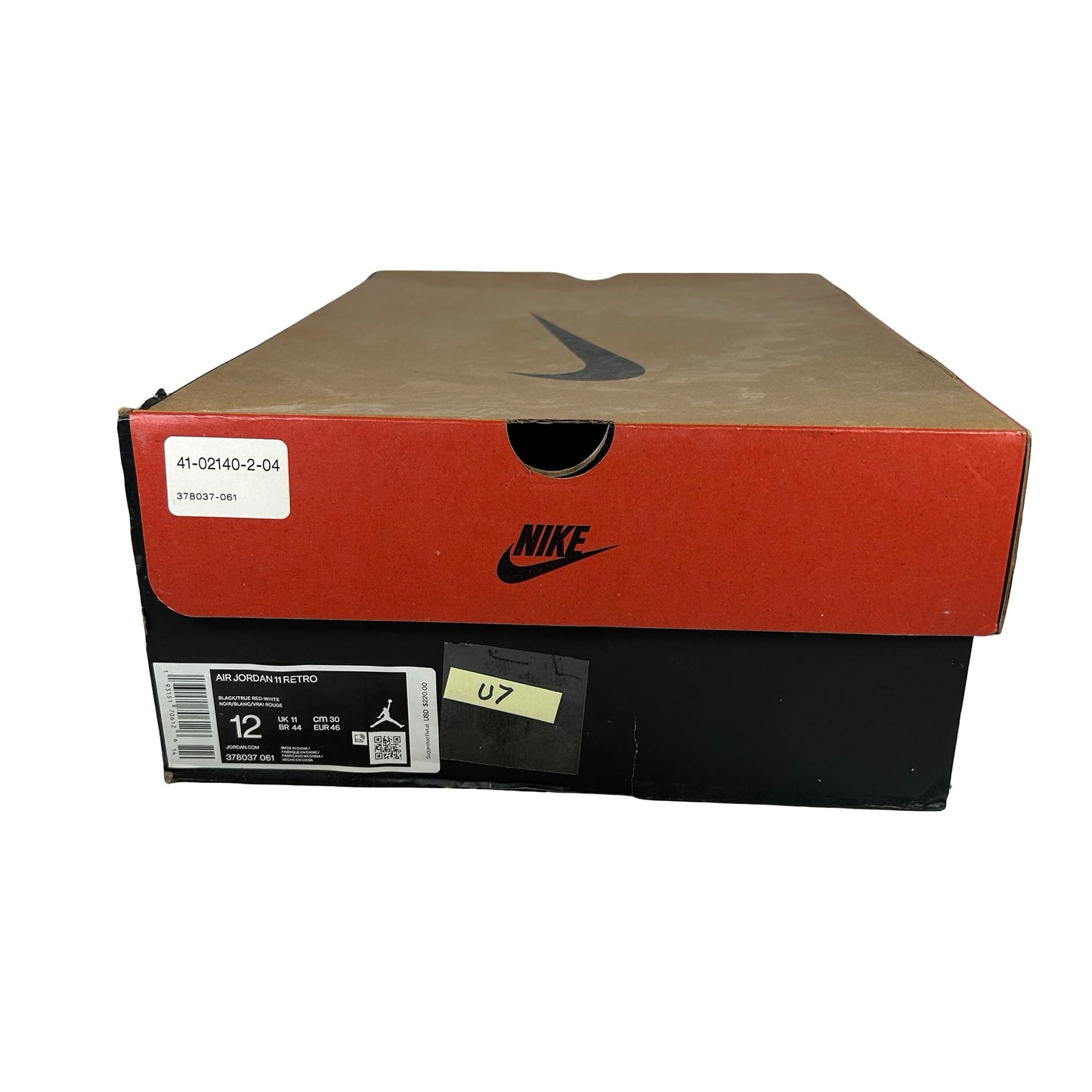 378037 061 Jordan 11 Retro Playoffs Bred (2019) [USED] - 12 M (Used7)