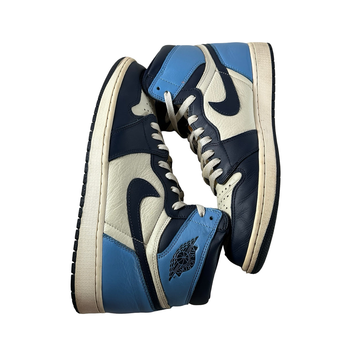 555088 140 Jordan 1 Obsidian UNC [USED] - 12 M (Used3) (No Box3)