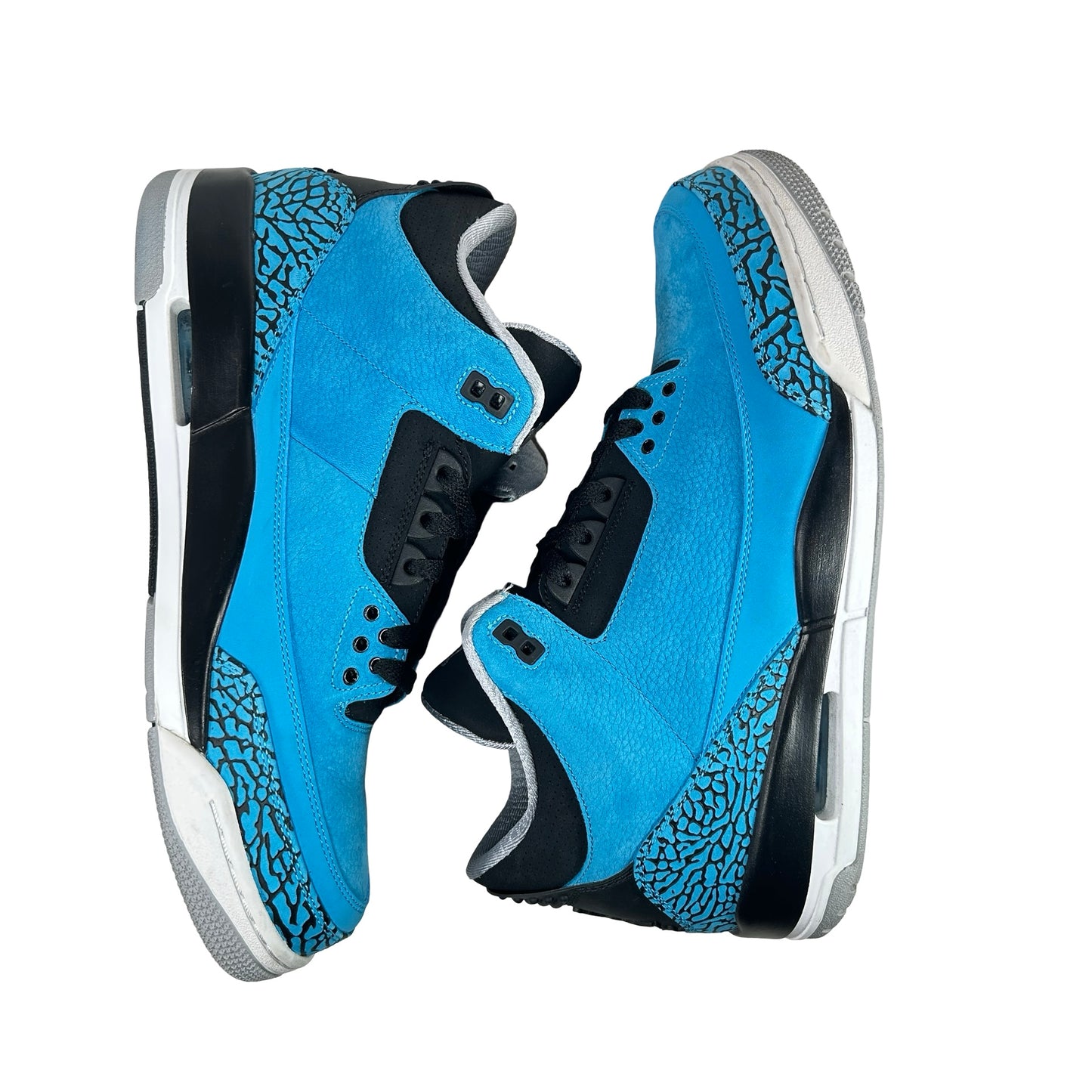 136064 406 Jordan 3 Retro Powder Blue [USED]  - 11 M (Used) (No Box)