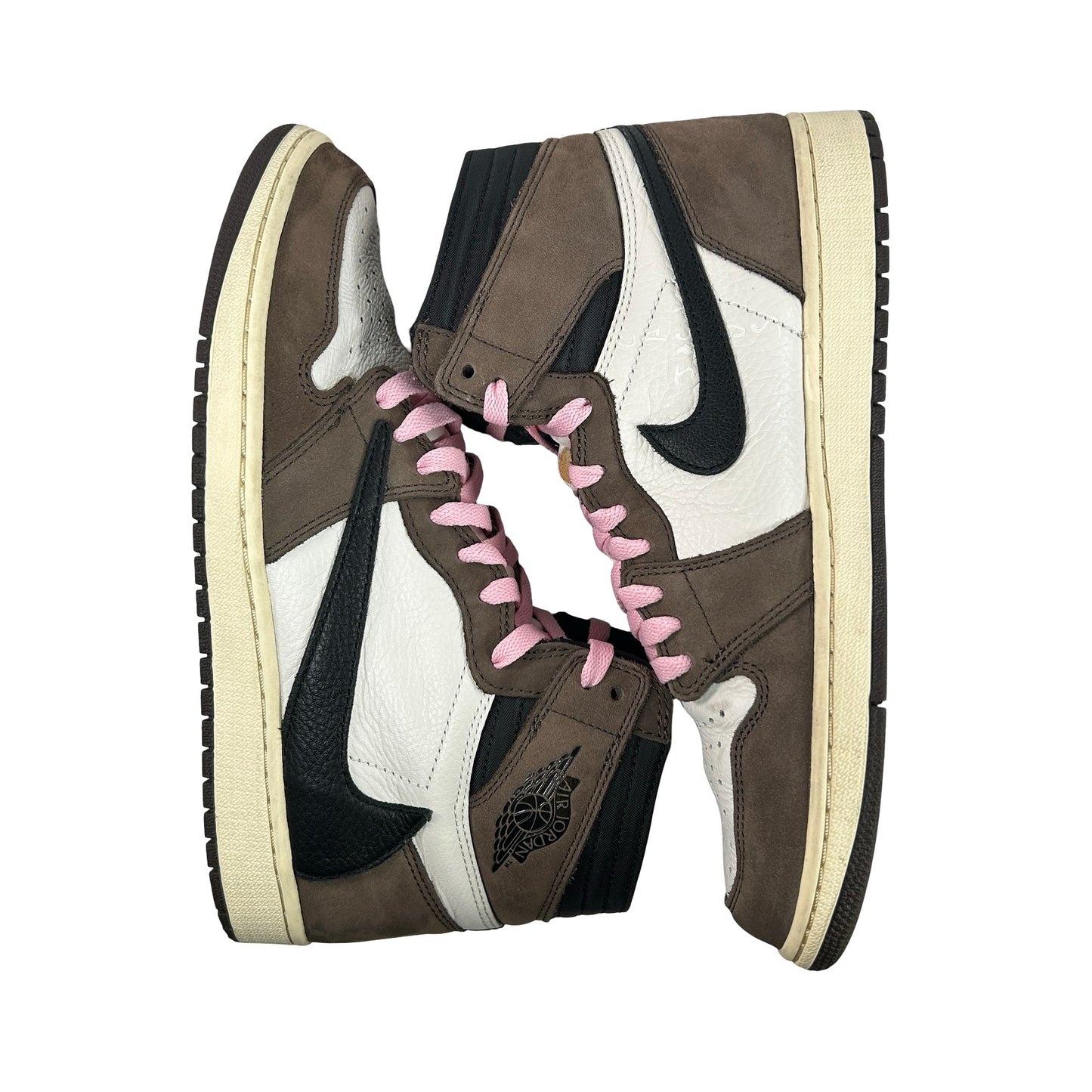 CD4487 100 Jordan 1 Retro High OG SP Travis Scott Mocha [USED] - 10 M (Used)