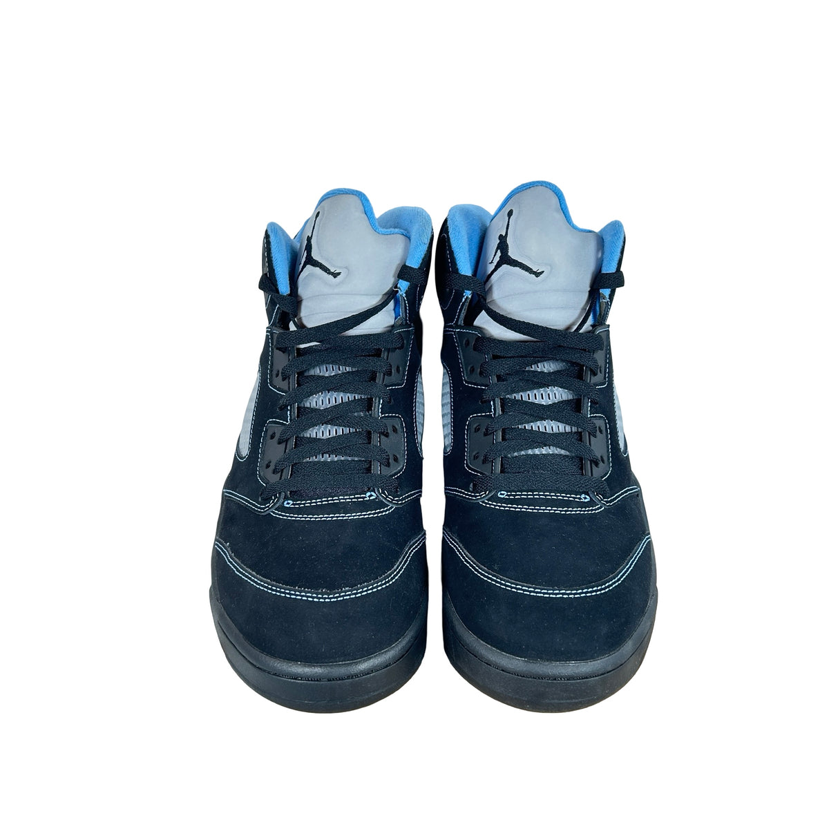 DD0587 008 Jordan 5 Retro Black University Blue (2026) [USED] - 11.5 M (Used)