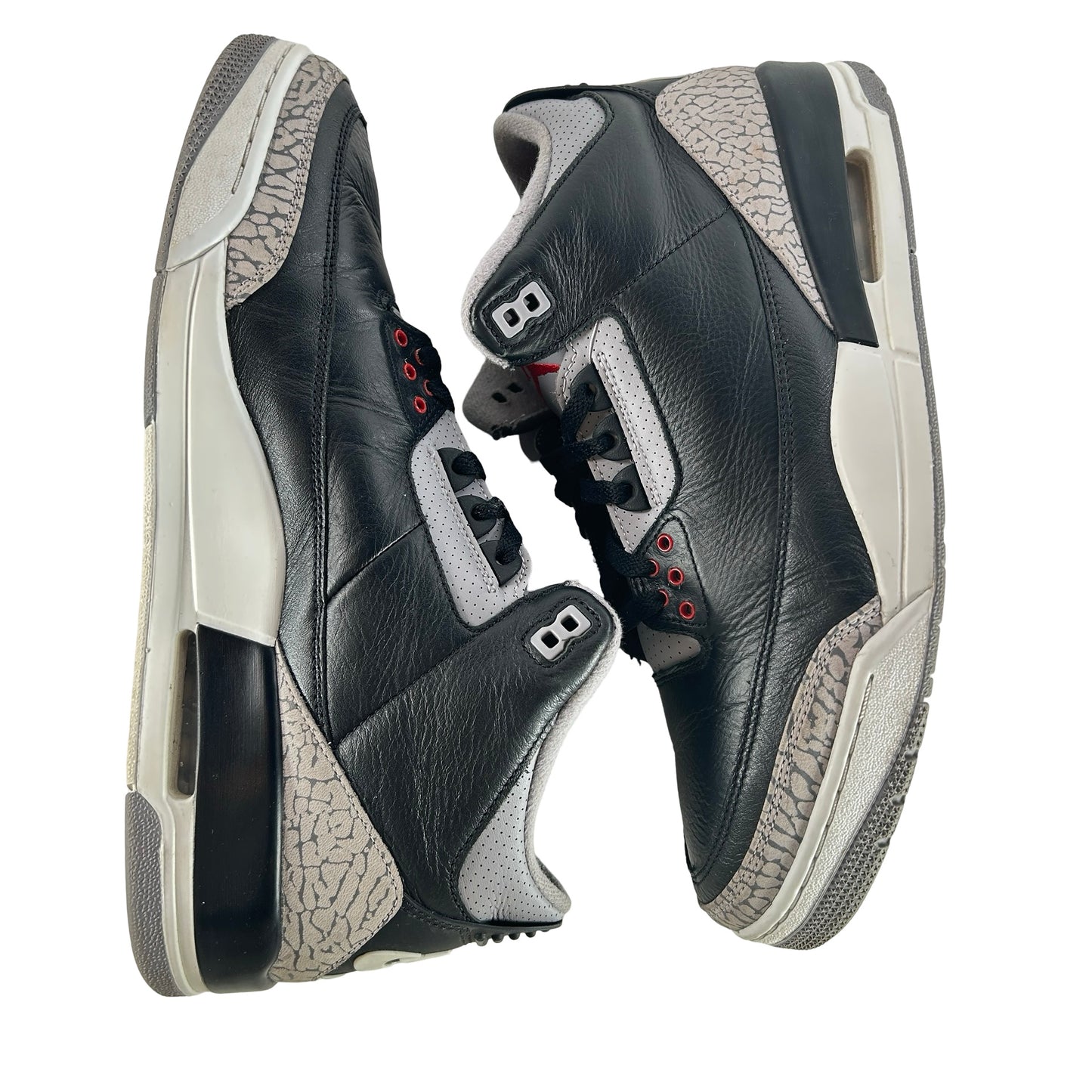 DN3707 010 Jordan 3 Retro Black Cement Reimagined (2024) [USED] - 12 M (Used8)
