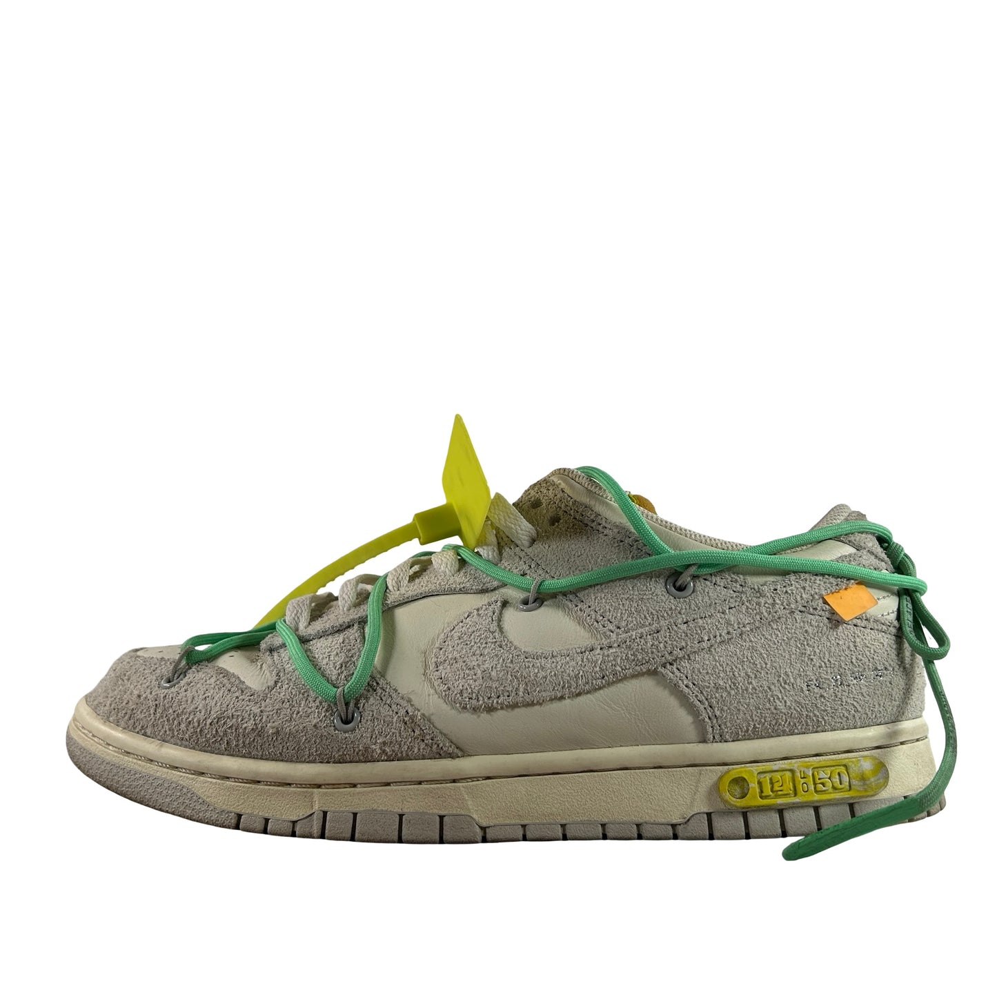 DJ0950 106 Nike Dunk Low Off-White Lot 14 [USED] - 8.5 M (Used2)