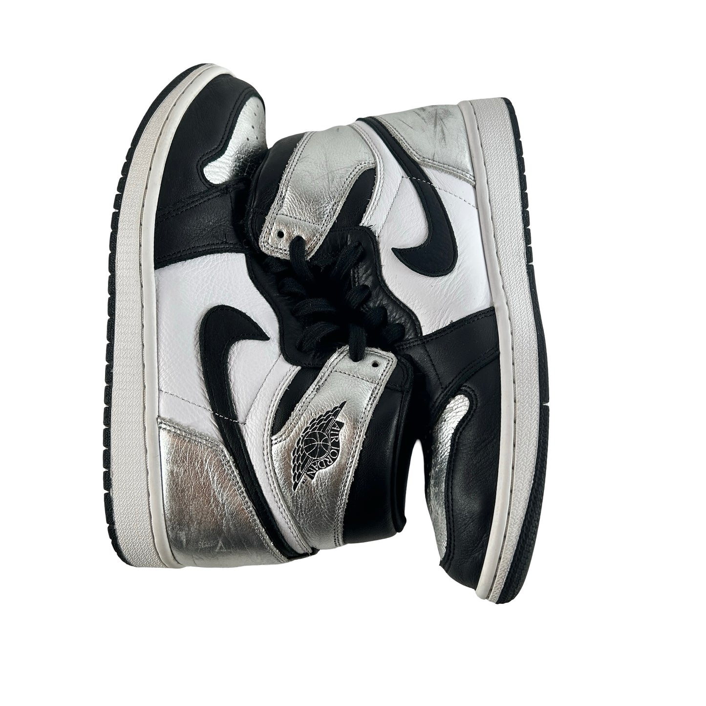CD0461 001 Jordan 1 Retro High Silver Toe (Women's) [USED] - 9.5 W (Used)