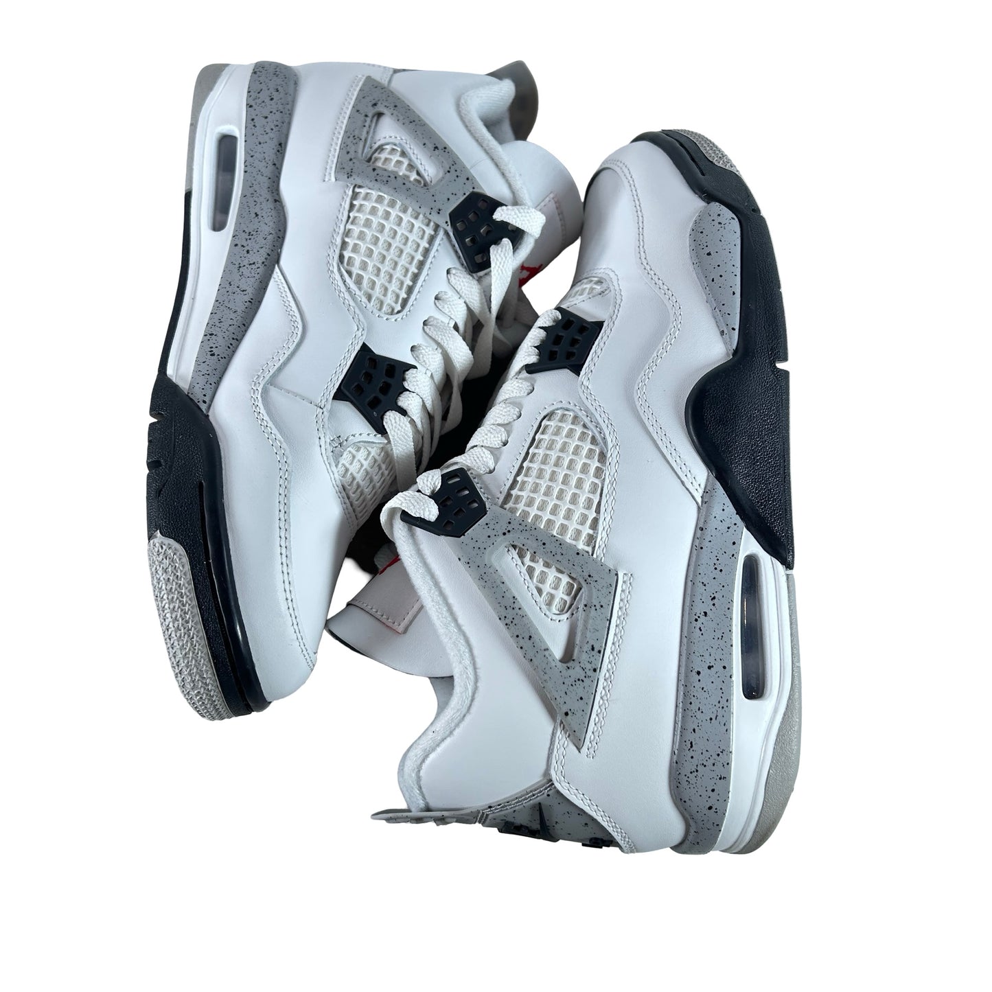 FV5029 100 Jordan 4 Retro White Cement (2025) [USED] - 8 M (Used15)