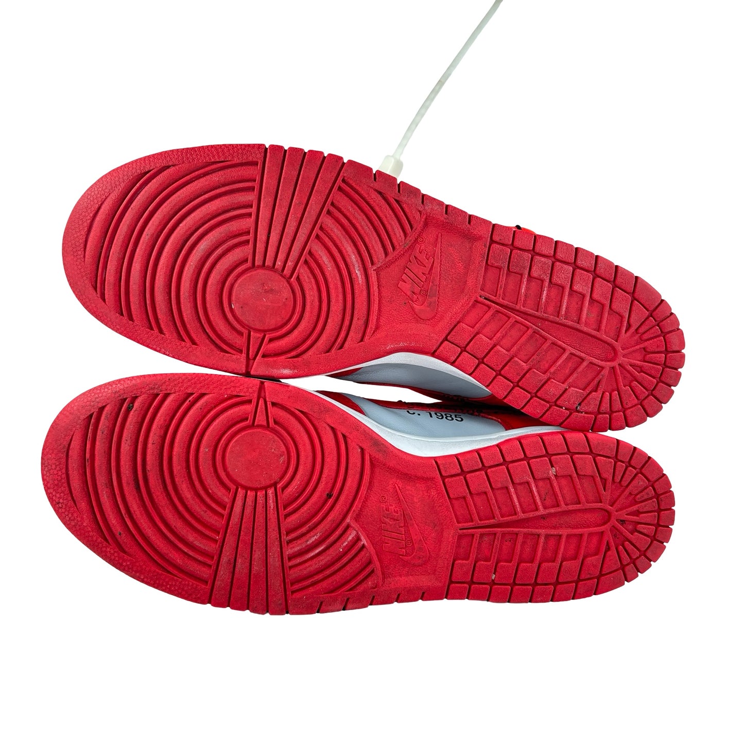 CT0856 600 Dunk Low Off-White Red [USED] - 12 M (Used) (No Box)